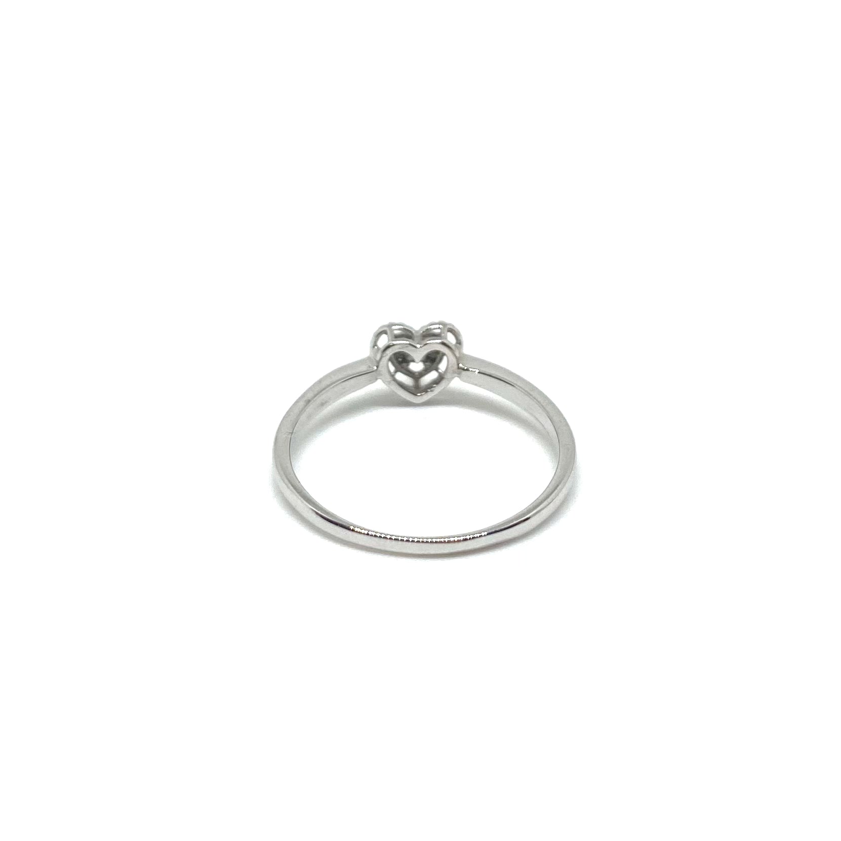 Anello Cuoricino - Oro e Diamanti