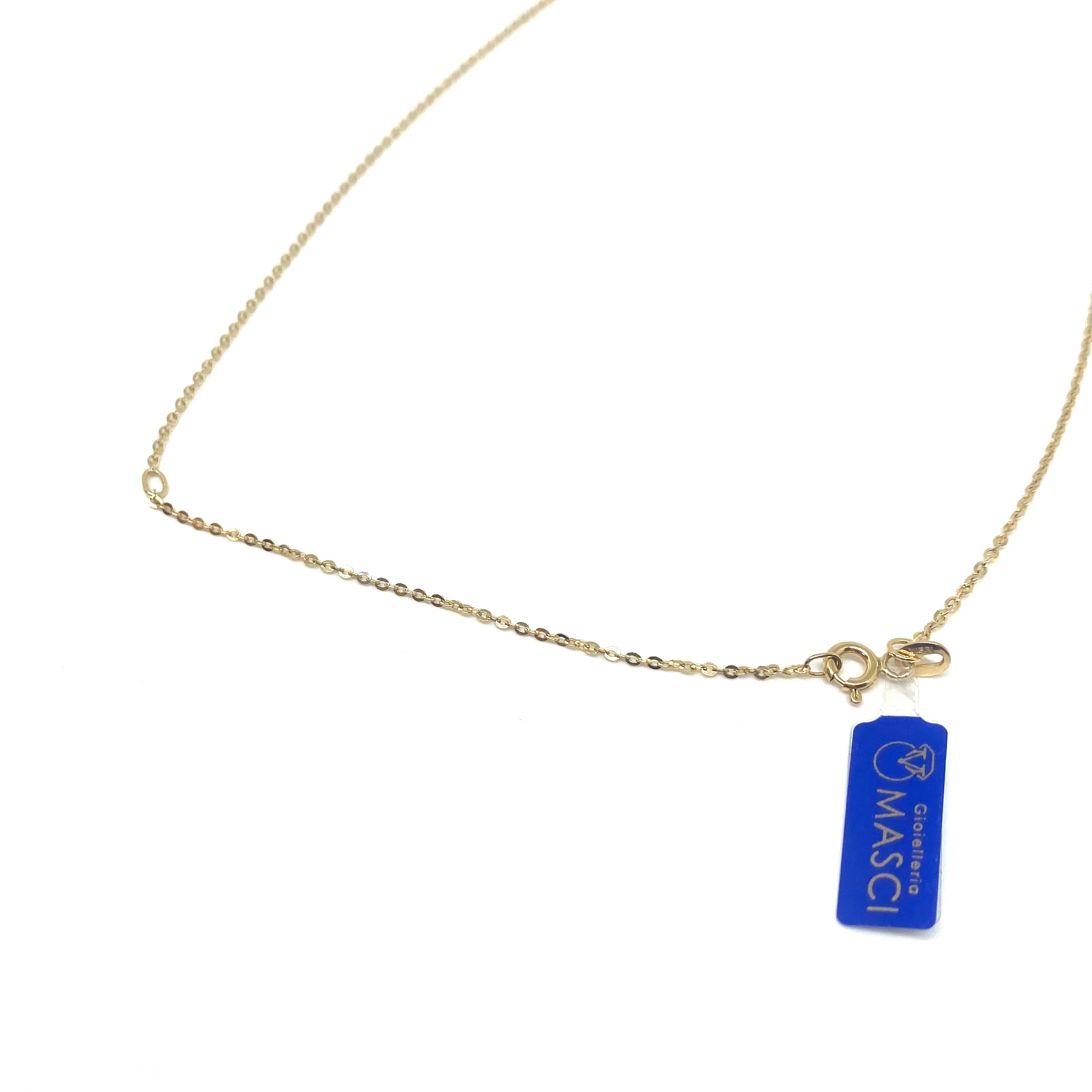 Collana Croce Gotica - Oro e Diamanti
