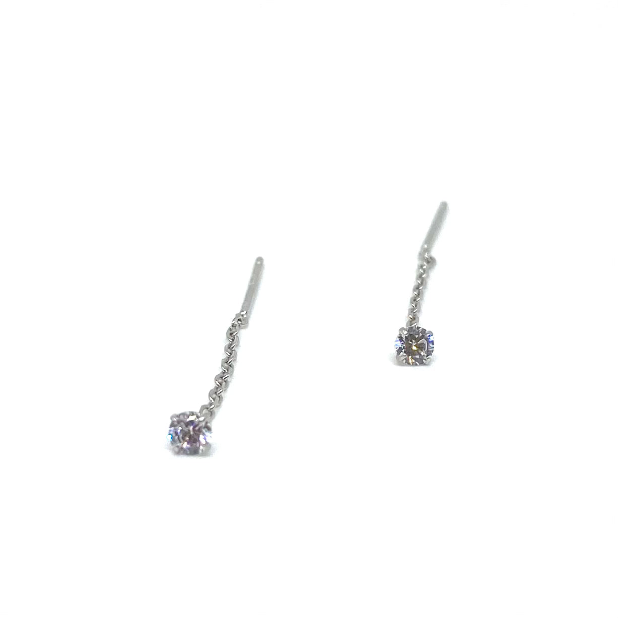 Orecchini Sali e Scendi - Zirconia