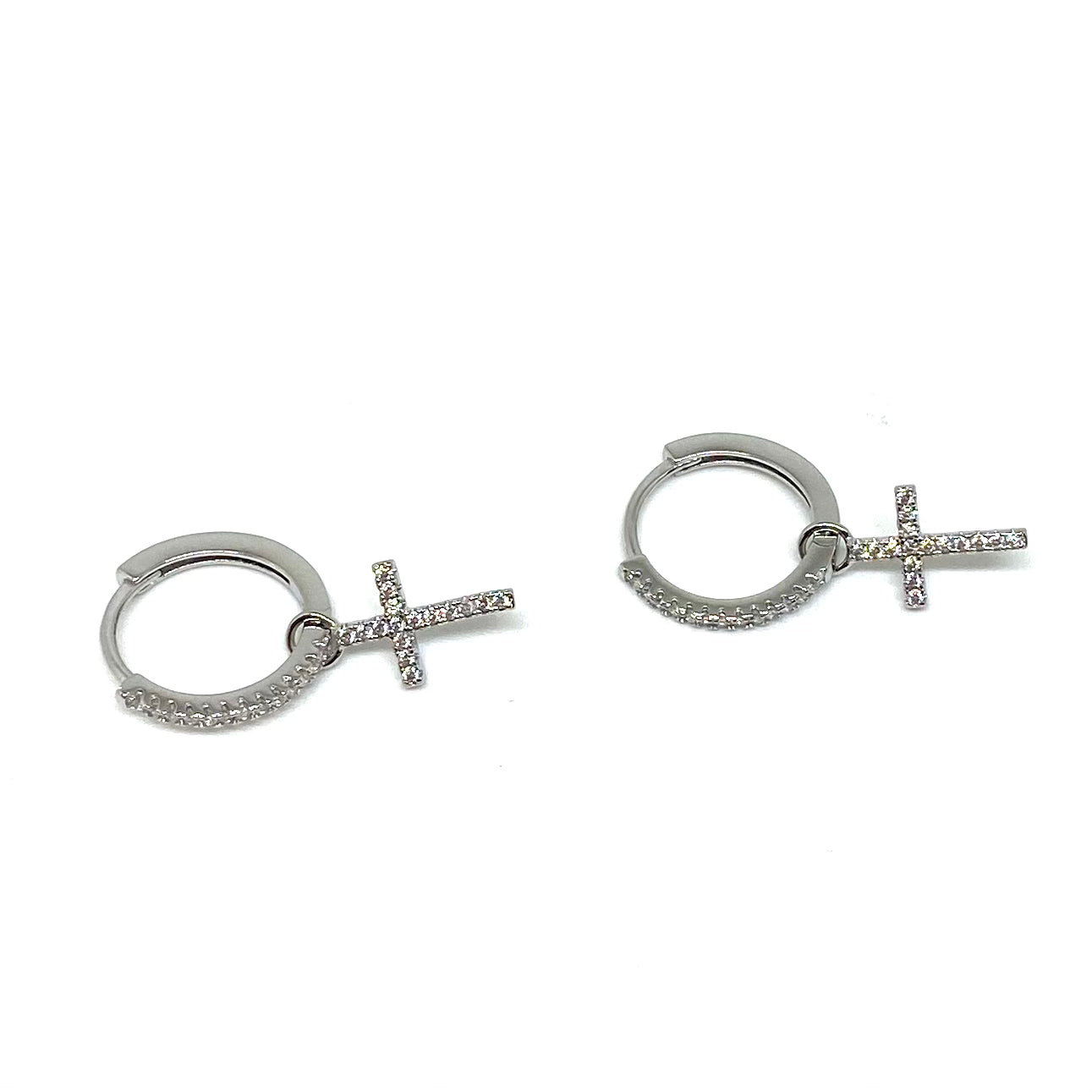 Cerchietti croce - zirconi