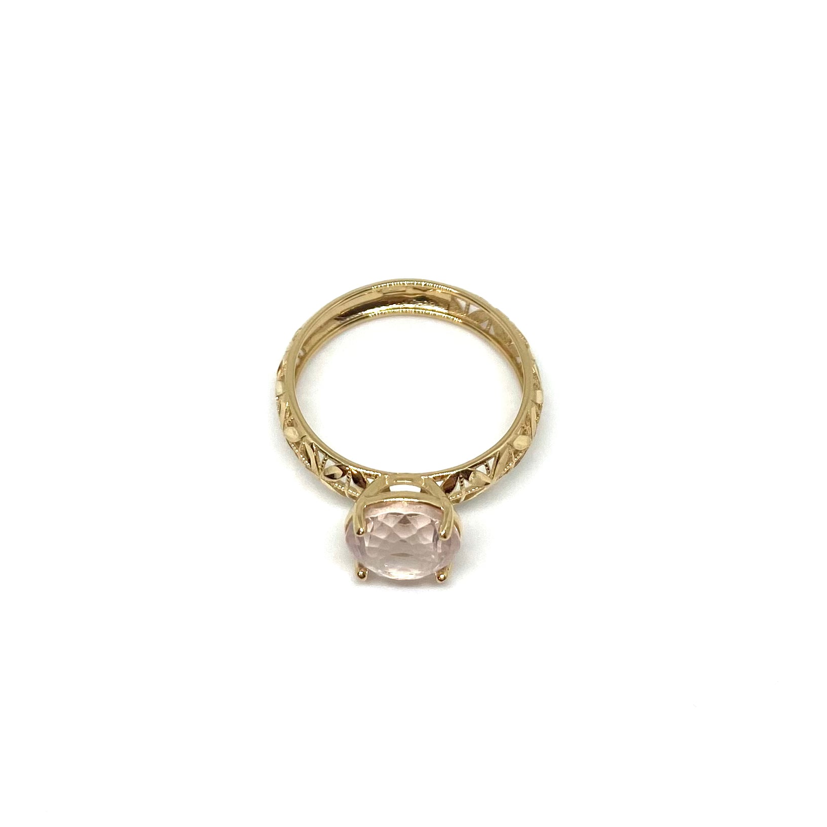 Solitario - Quarzo Rosa