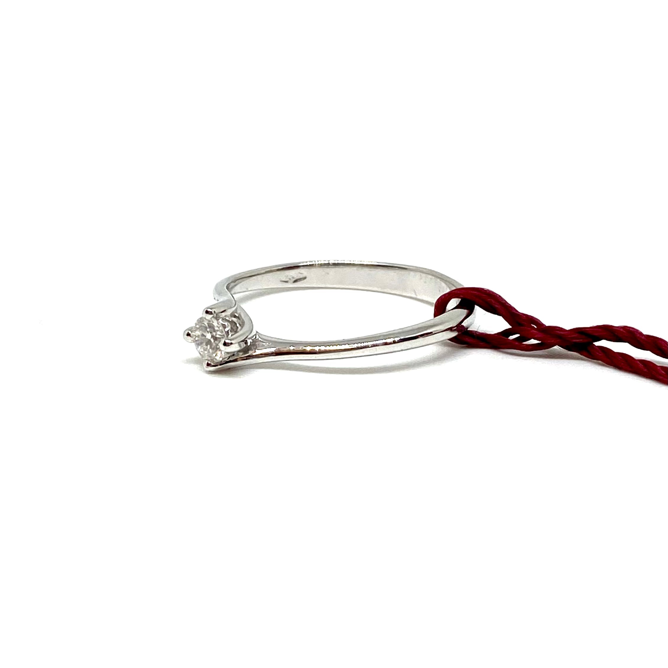 Anello Solitario - Montatura Valentino