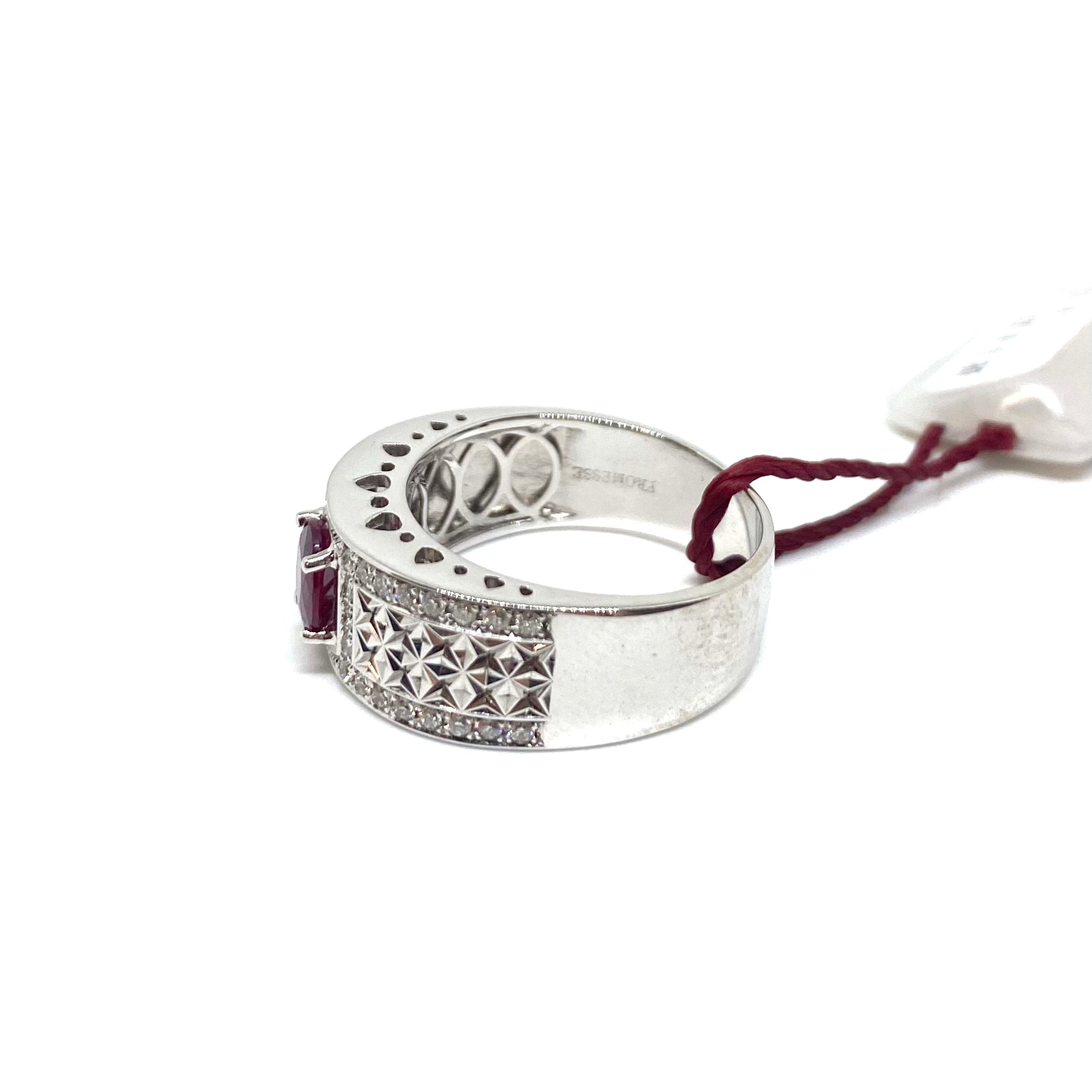 Anello Fascia Oro e Diamanti