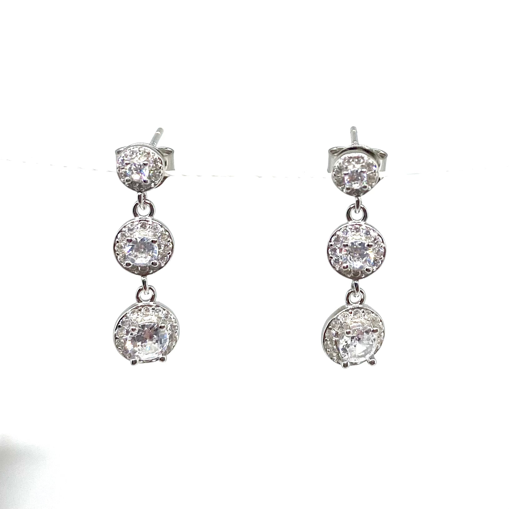 Orecchini shine 3 pendenti