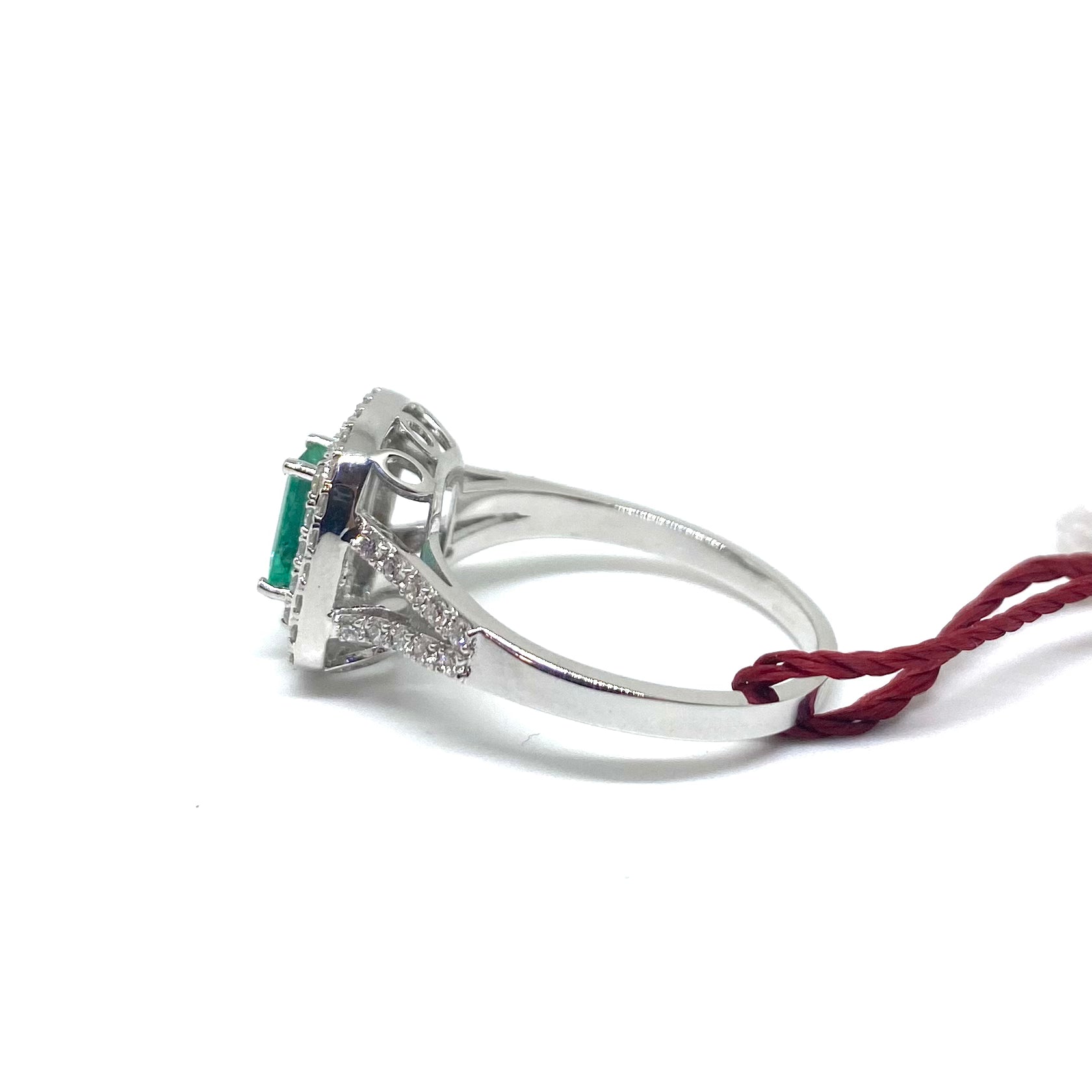 Anello Kate - Smeraldo e Diamanti