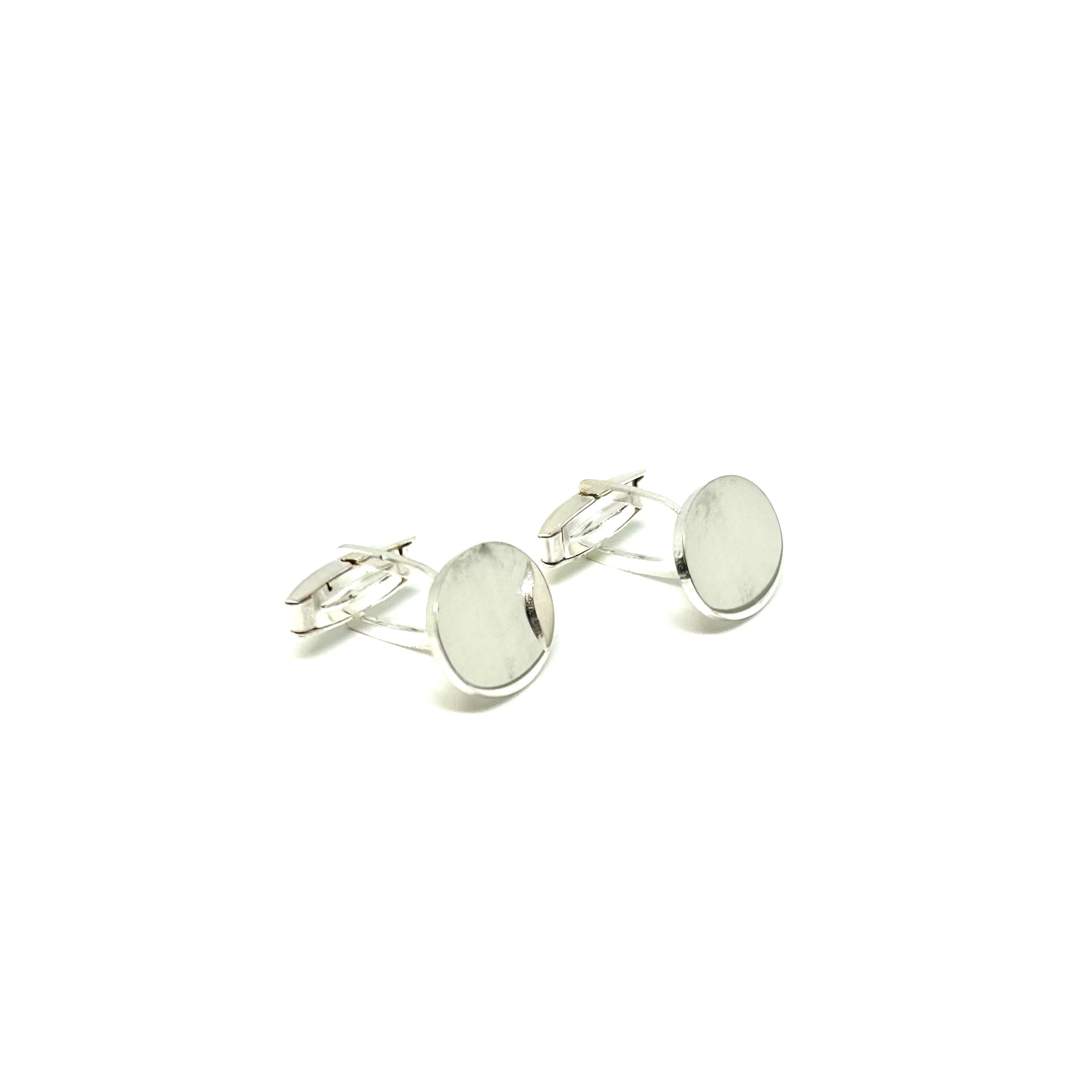 Gemelli argento - Taglio ovale