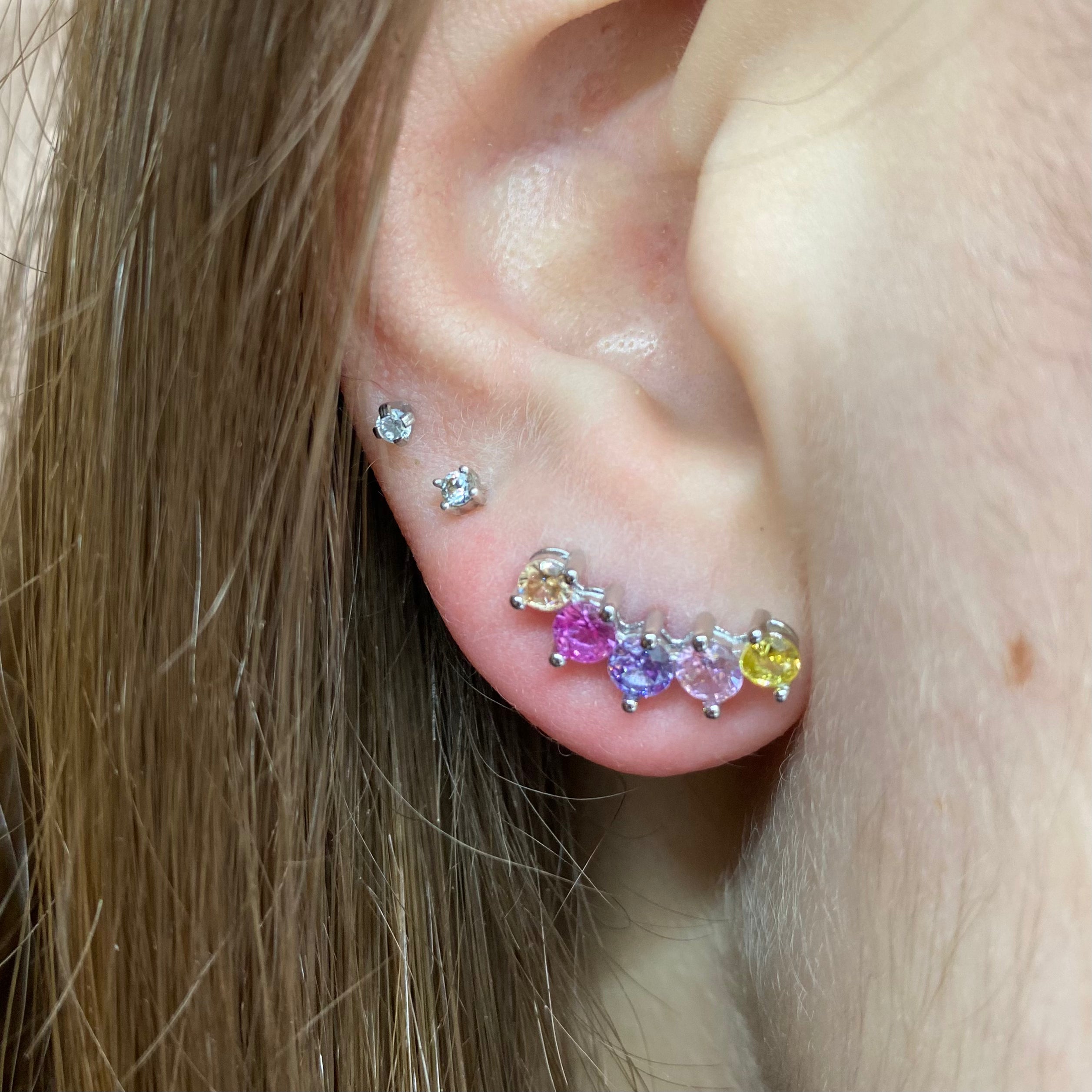 Orecchini arcobaleno