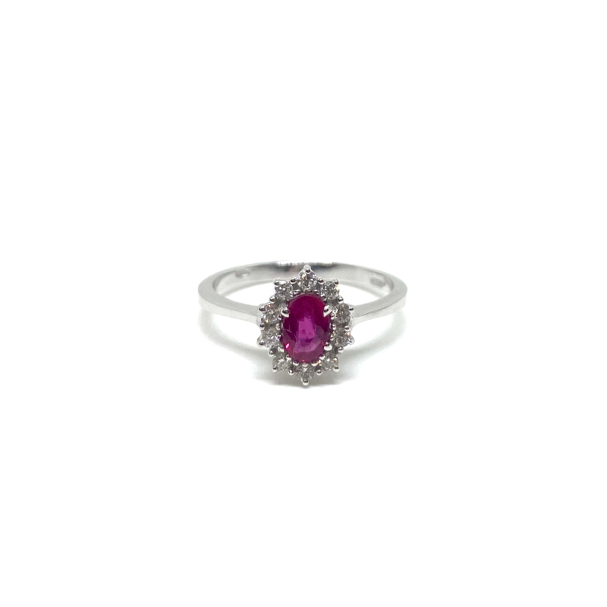 Anello Kate - Rubino