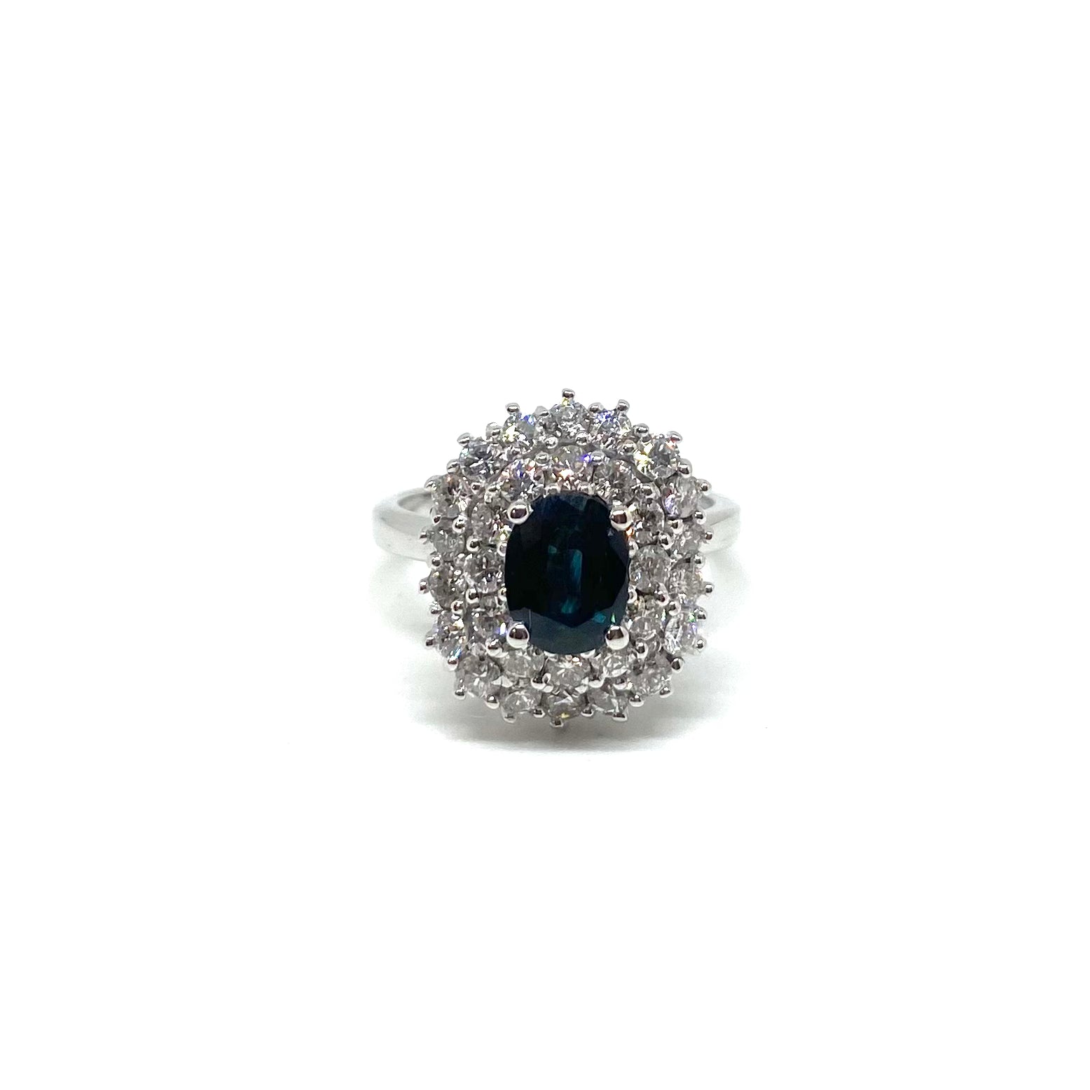 Anello Kate - Zaffiro e Diamanti
