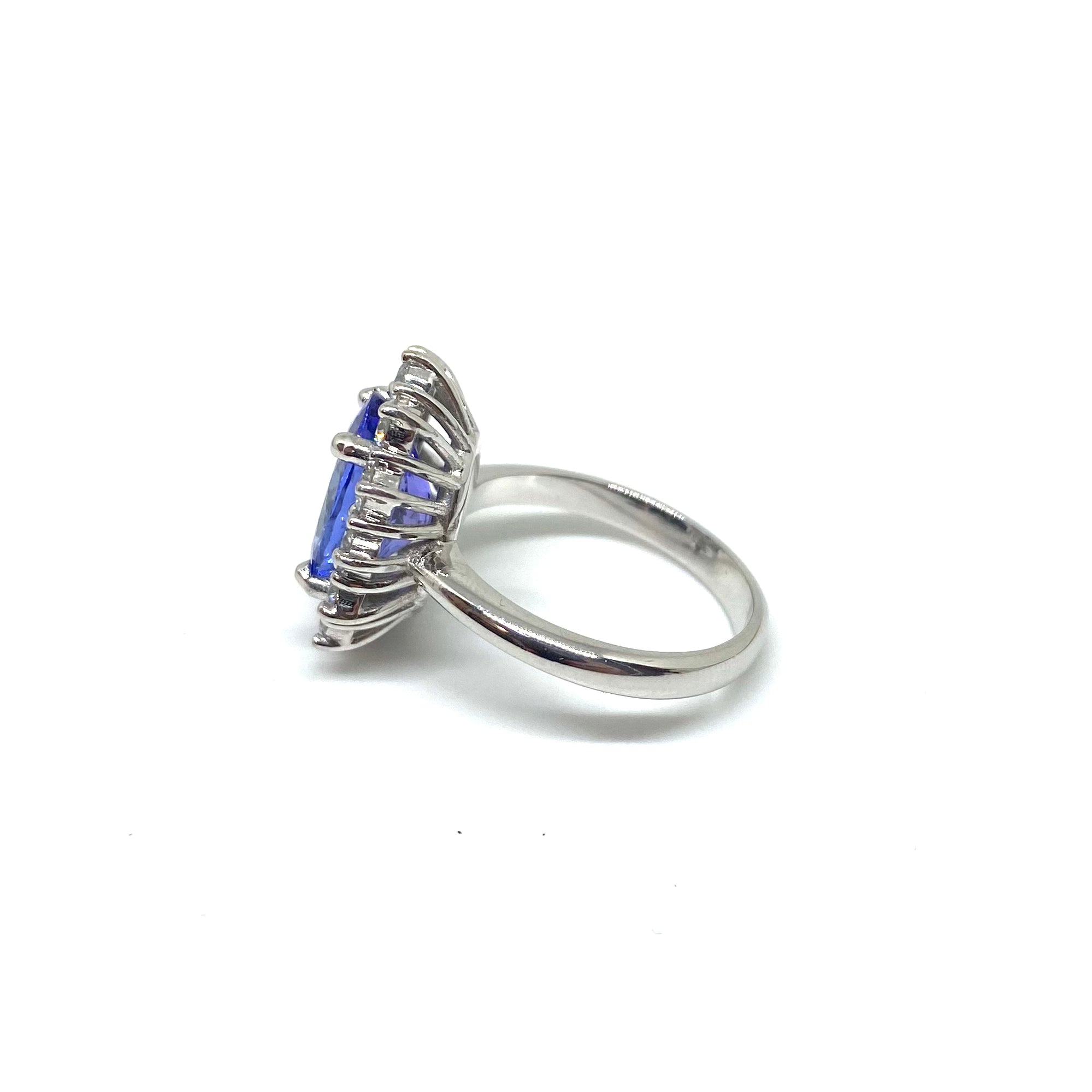 Anello Kate - Tanzanite e Diamanti