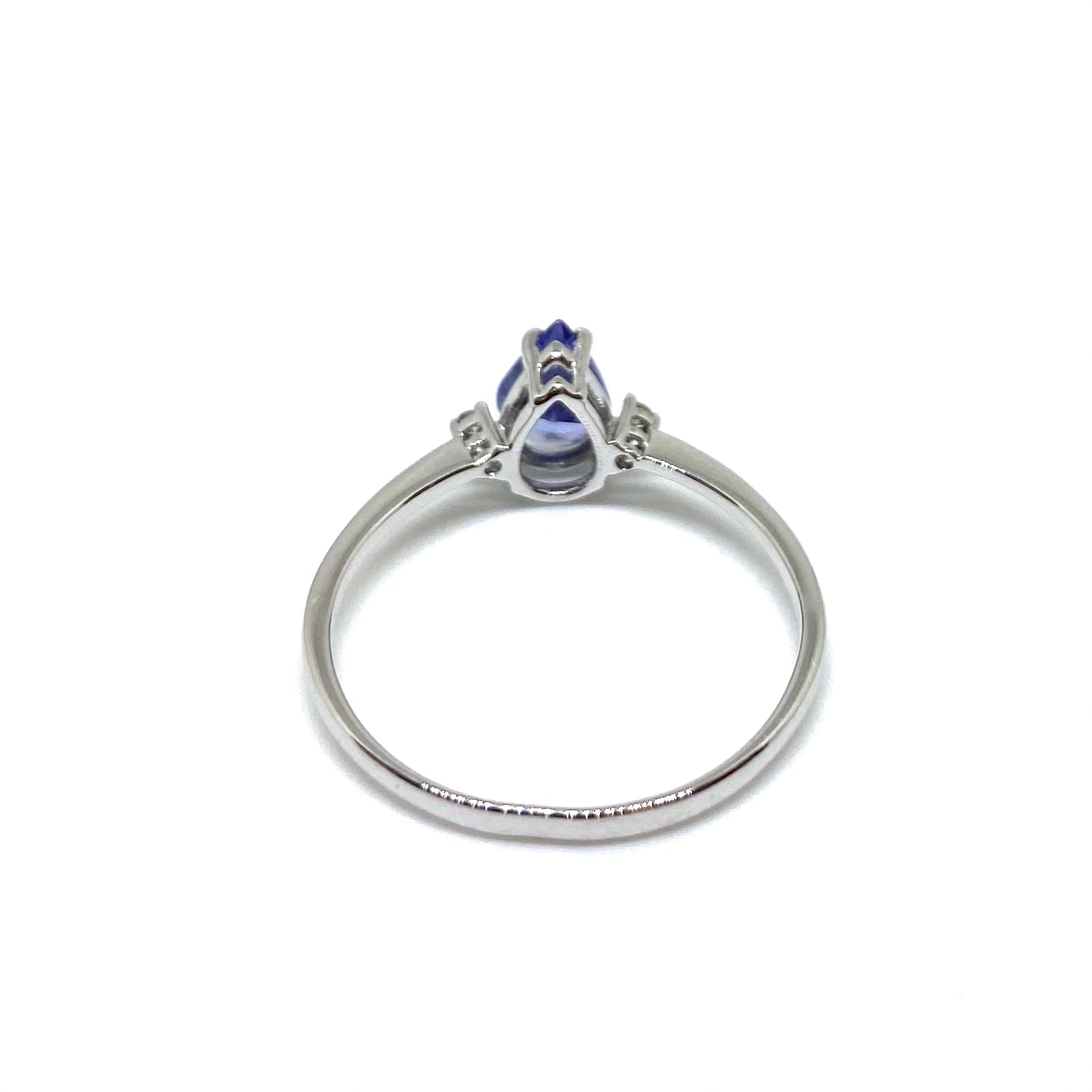 Anello a Goccia - Oro e Tanzanite