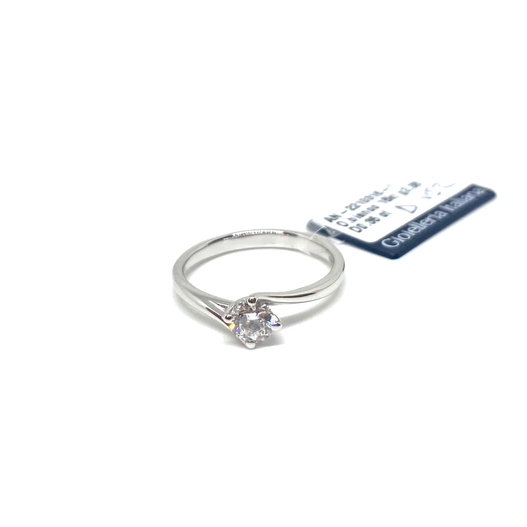 Solitario Valentino - Oro e Diamanti