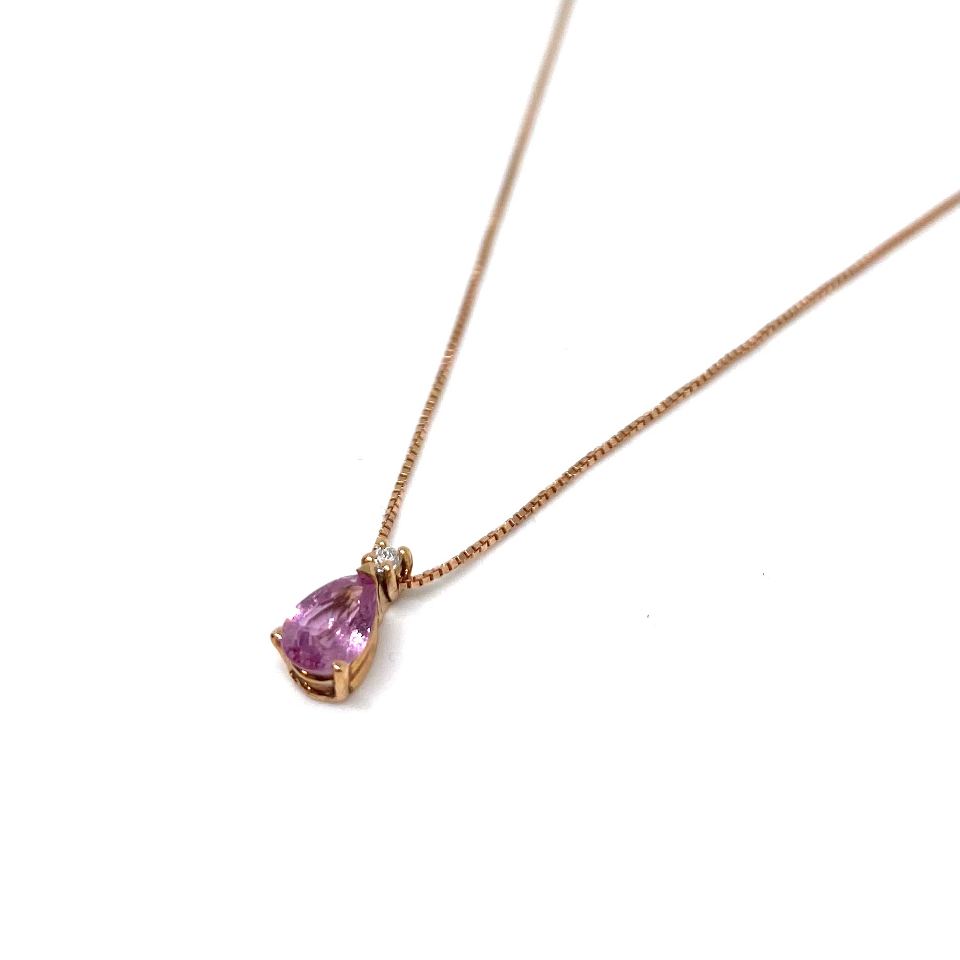 Collana Zaffiri e Oro 18 kt