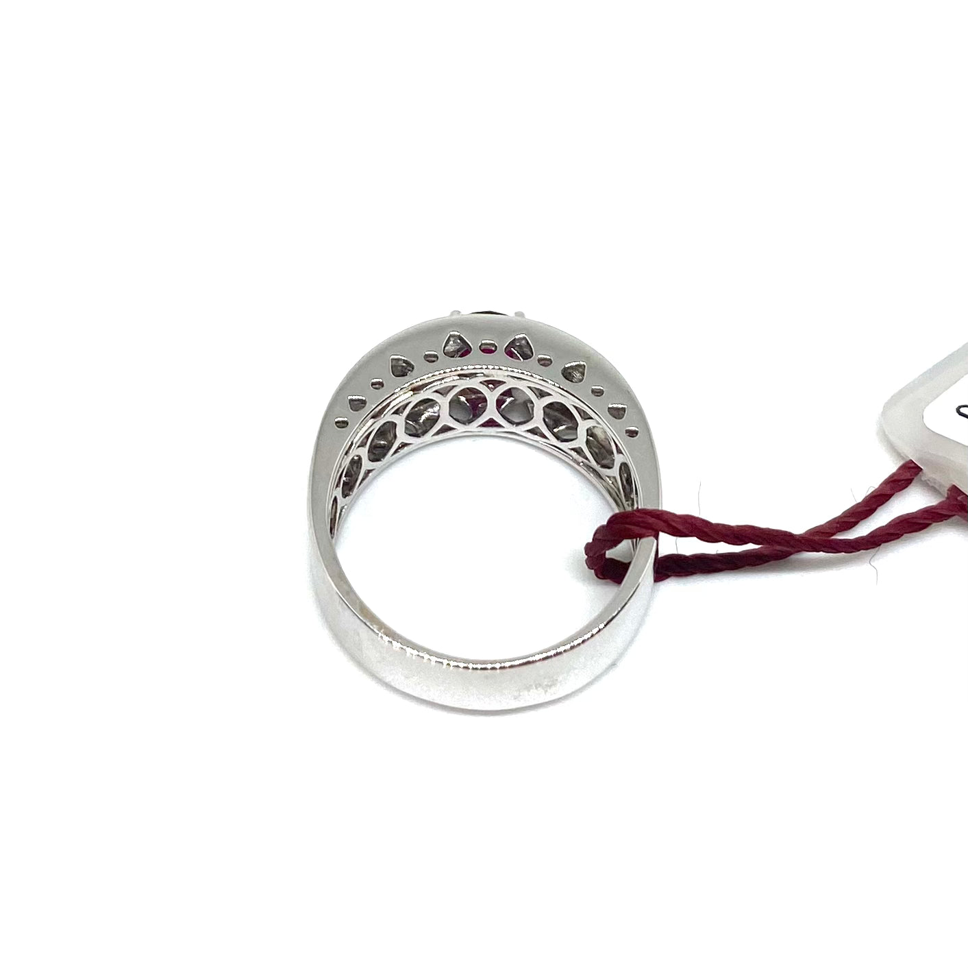 Anello Fascia Oro e Diamanti
