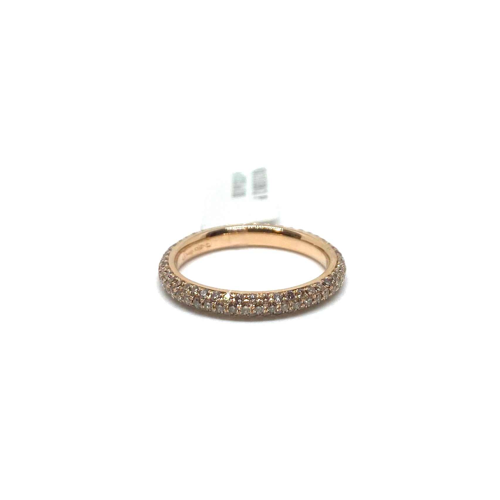 Veretta Oro Rosa e Diamanti brown