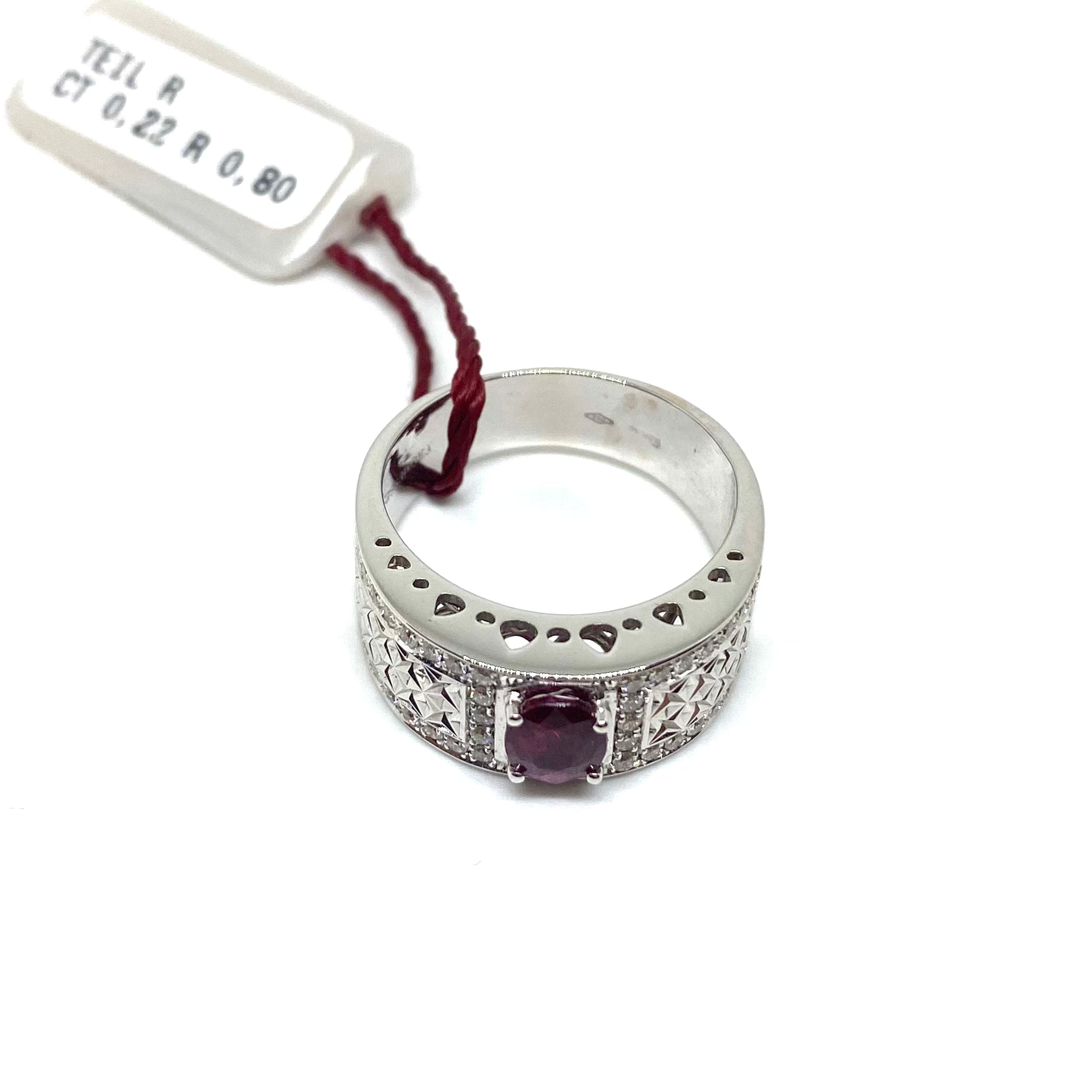 Anello Fascia Oro e Diamanti