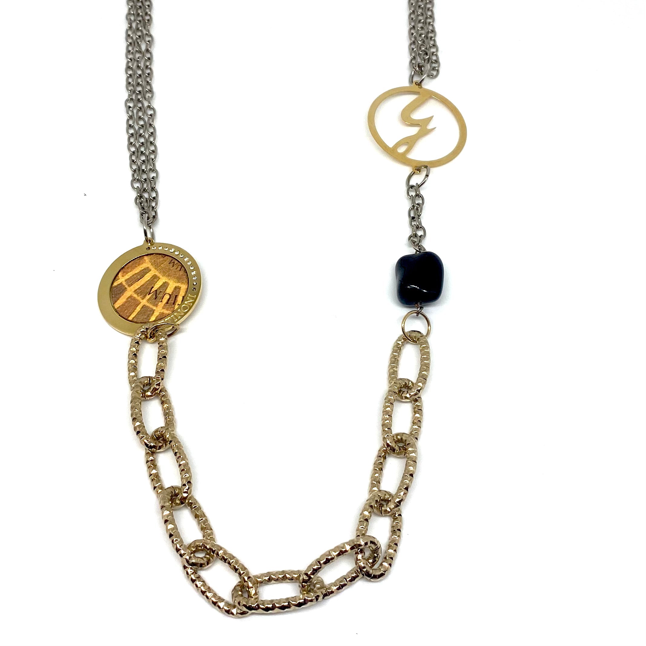 Collana lunga pietra - Gattinoni