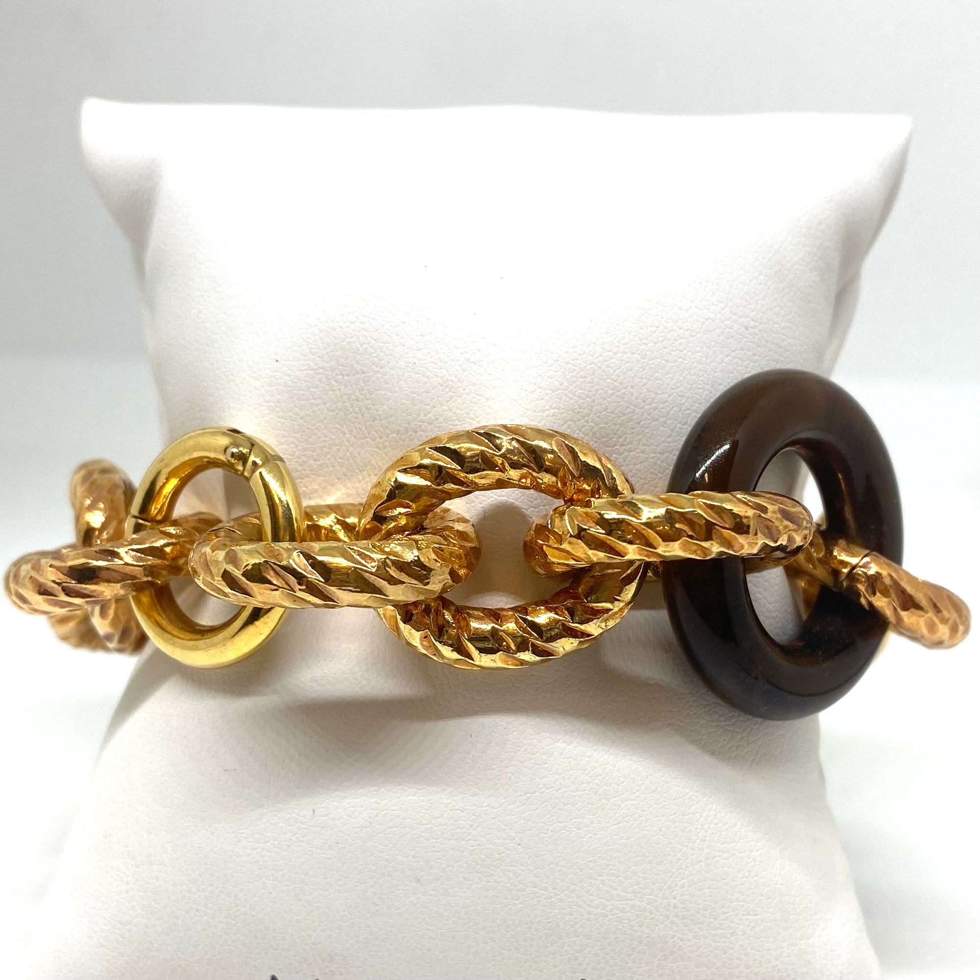 Parure golden - bracciale e collana