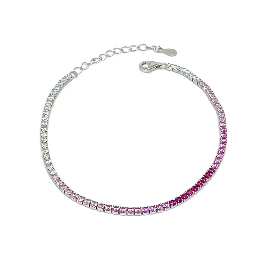 Bracciale Tennis - Moschettone