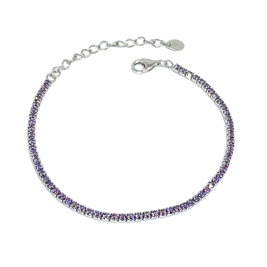 Bracciale Tennis - Moschettone