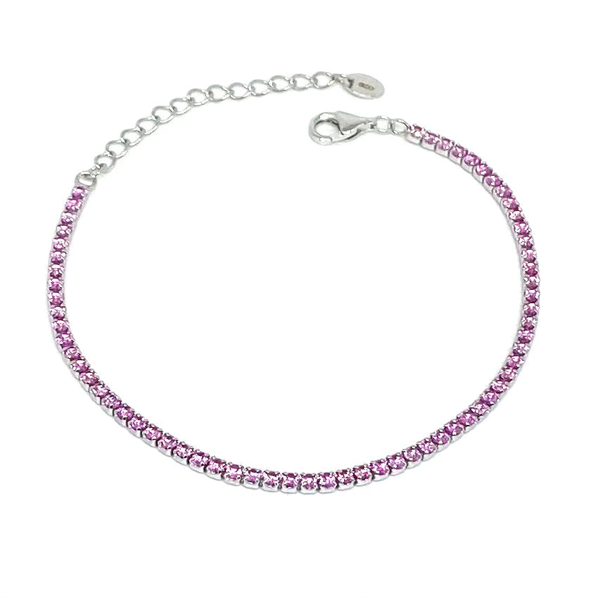 Bracciale Tennis - Moschettone