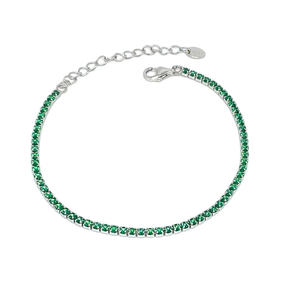 Bracciale Tennis - Moschettone