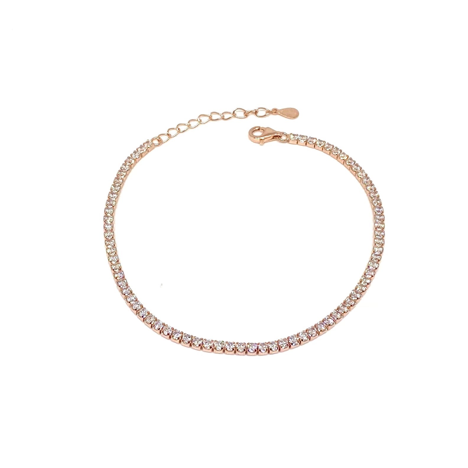 Bracciale Tennis - Moschettone