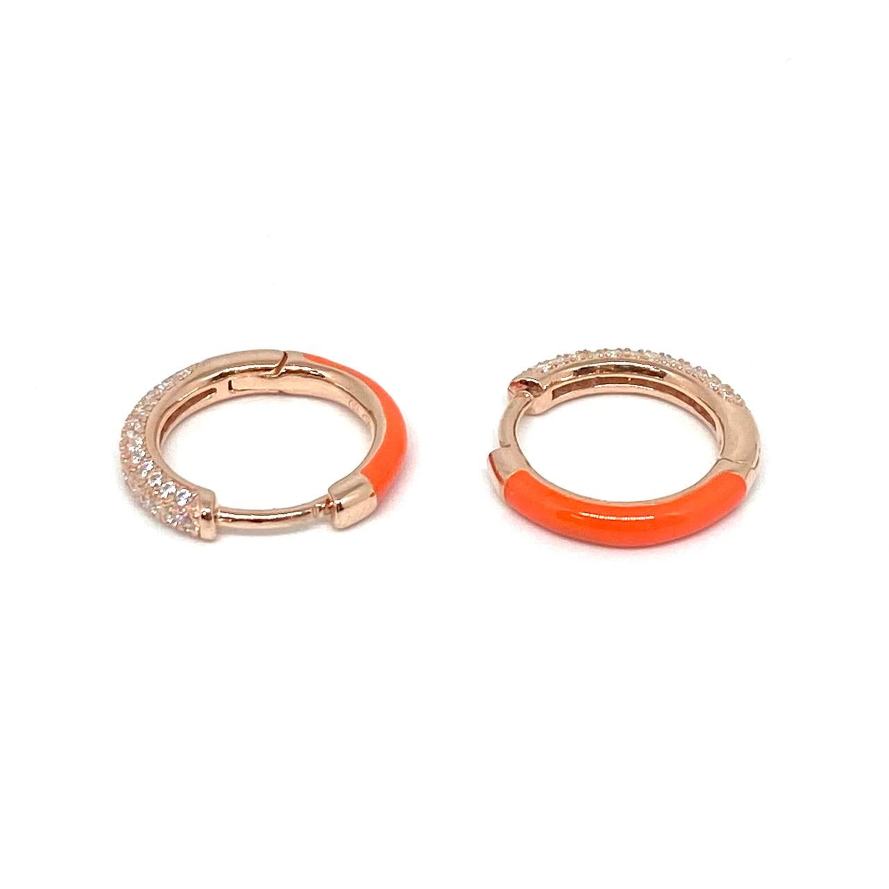 Orecchini Cerchietto - Smaltato