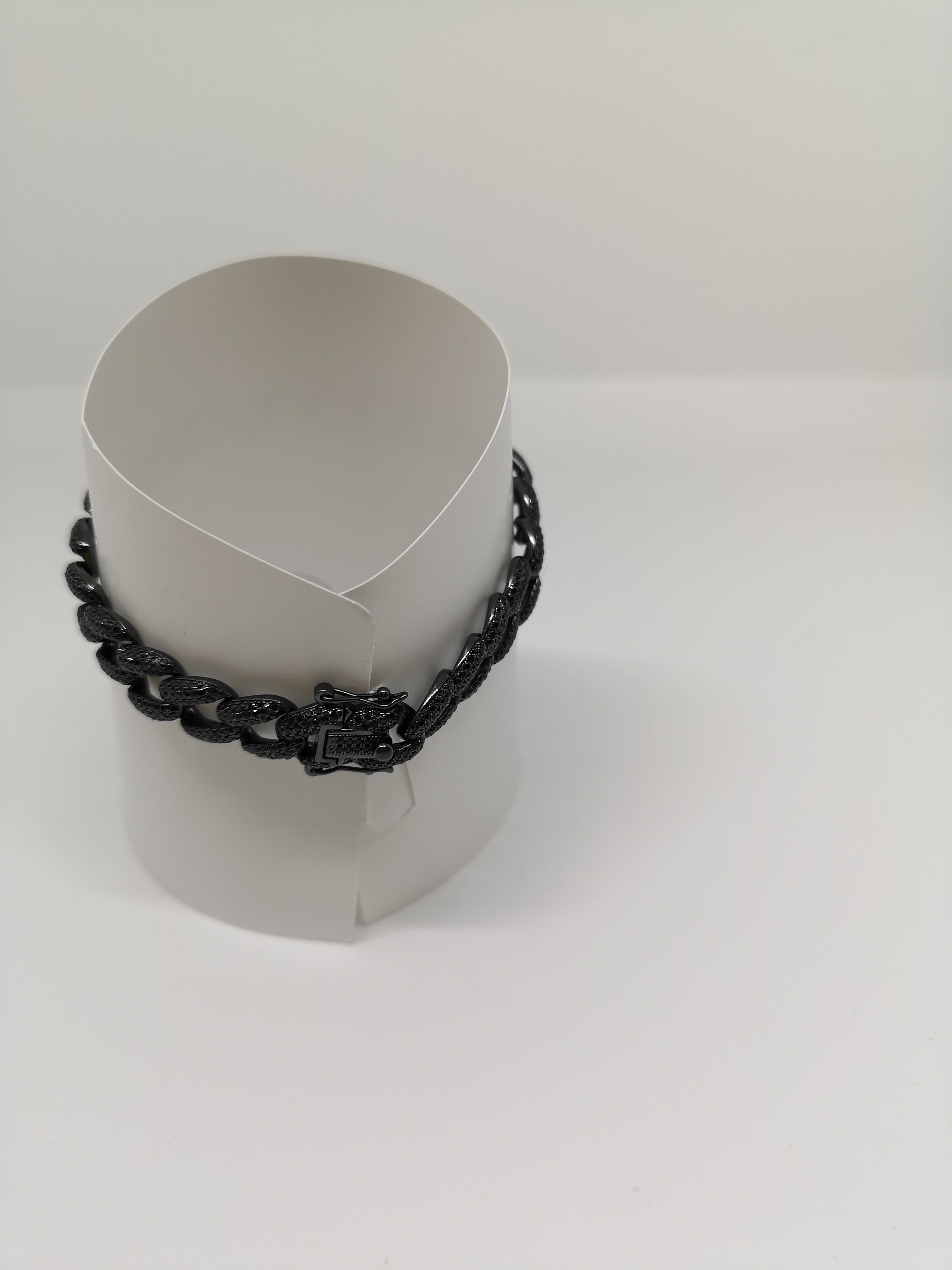 Bracciale Uomo - Groumette Total Black