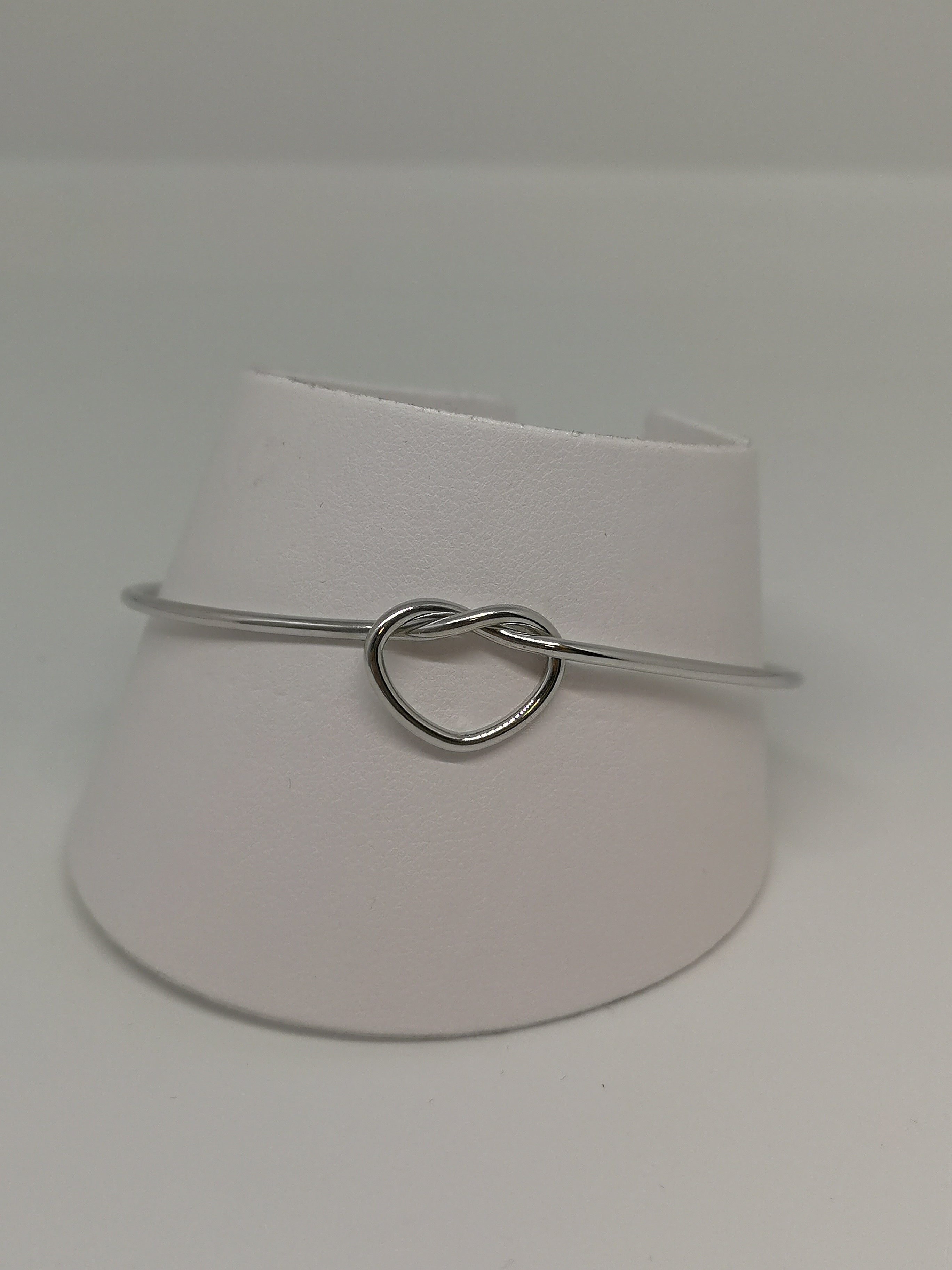 Bracciale Rigido - Nodo Cuore