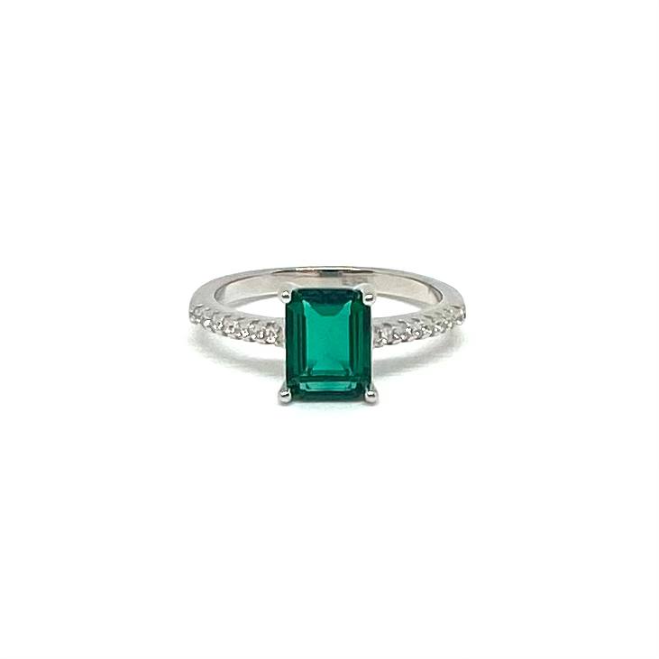 Anello baguette - shine