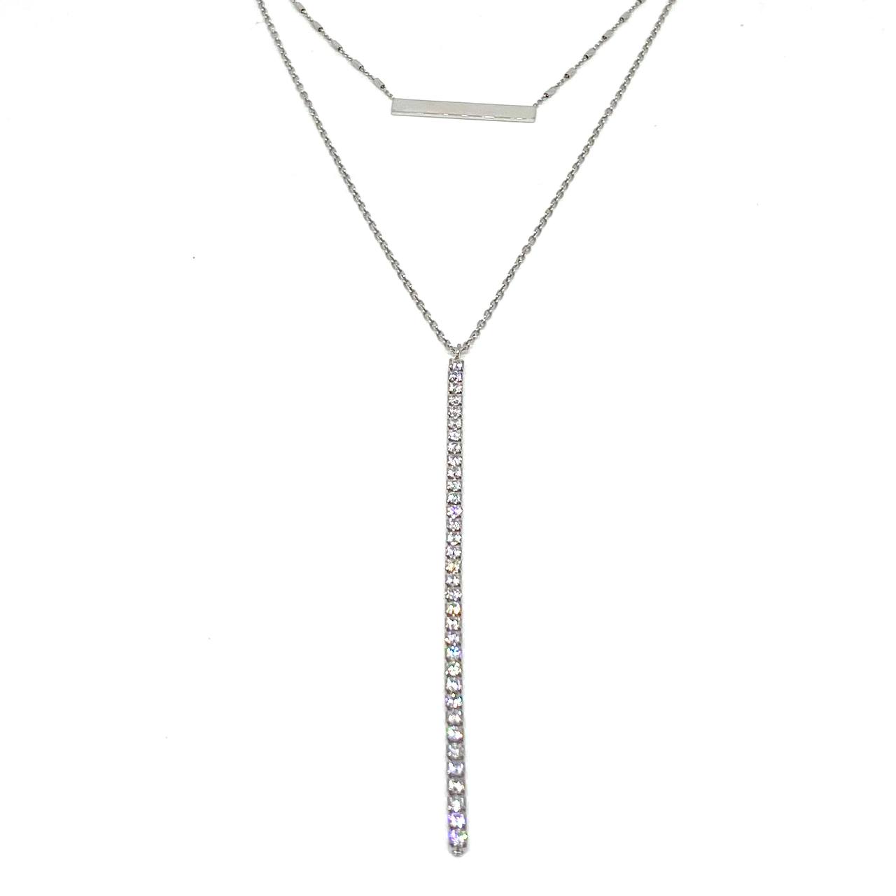 Collana Tennis Pendente