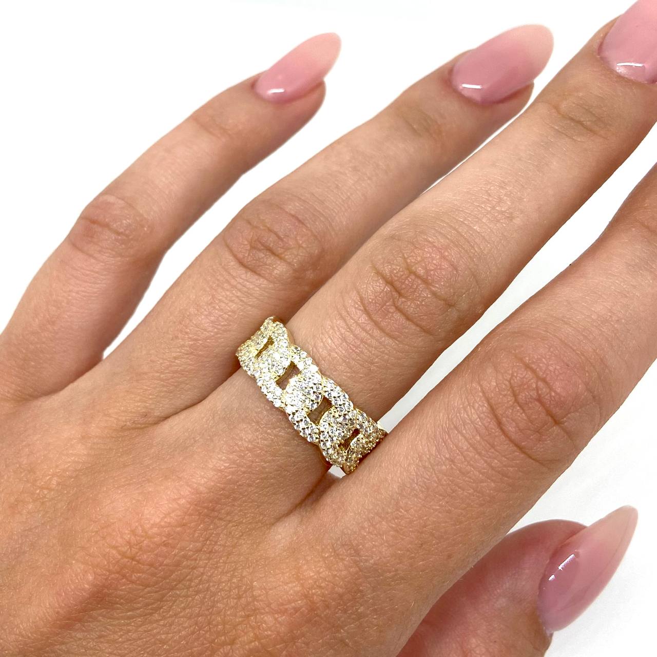 Anello Groumette Rigido - Gold