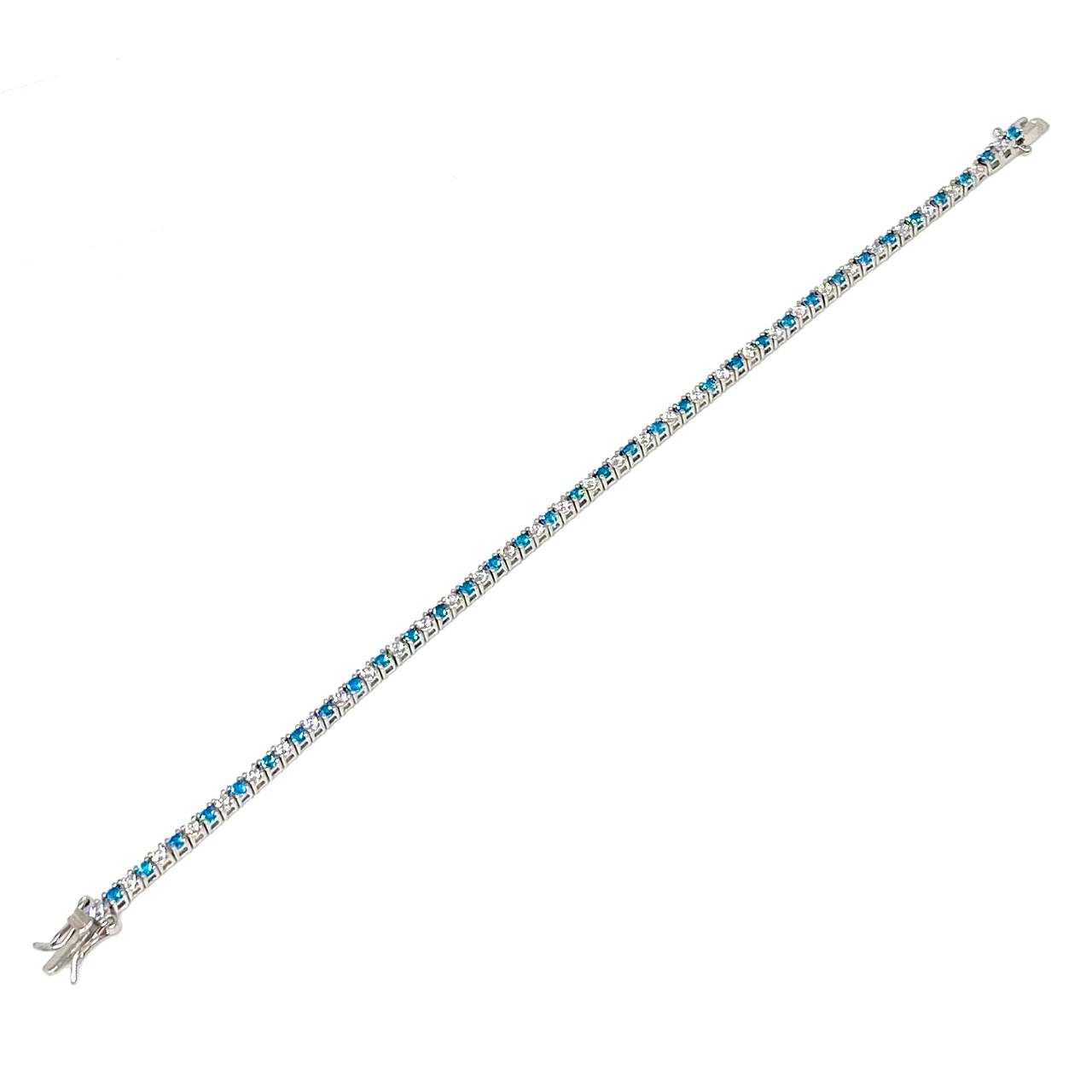 Bracciale Tennis Alternato 2 MM