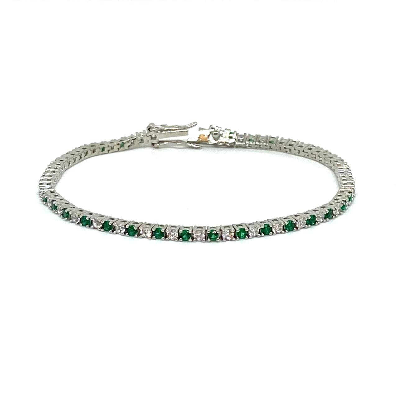 Bracciale Tennis Alternato 2 MM