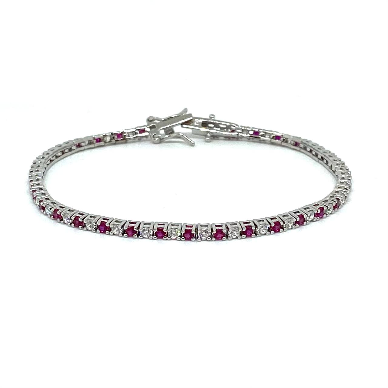 Bracciale Tennis Alternato 2 MM