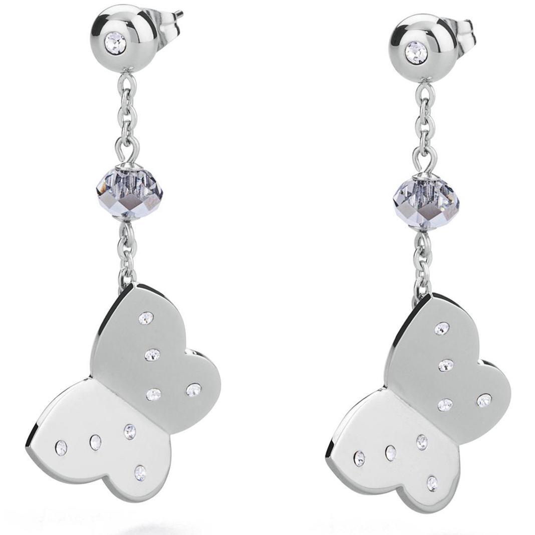 Orecchini Pendenti con Farfalla