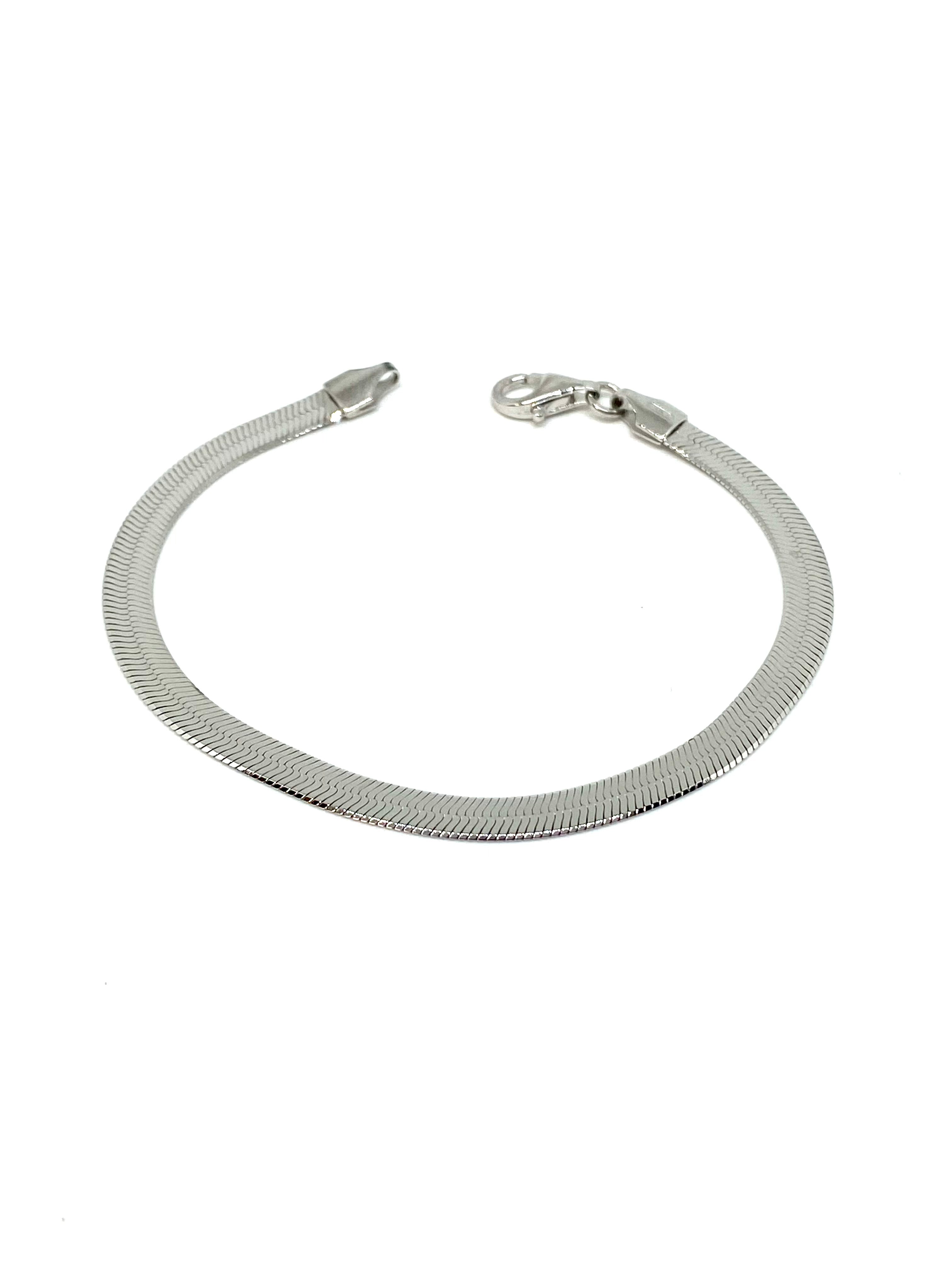 Bracciale Snake - Piatto