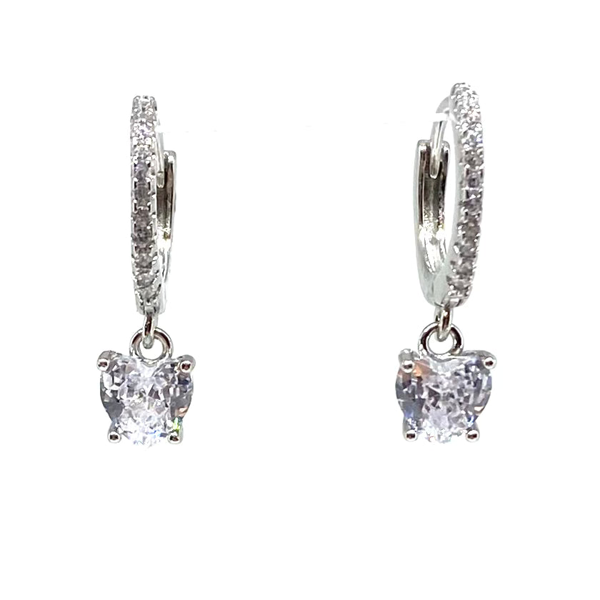 Orecchini Cerchietto- Cuore