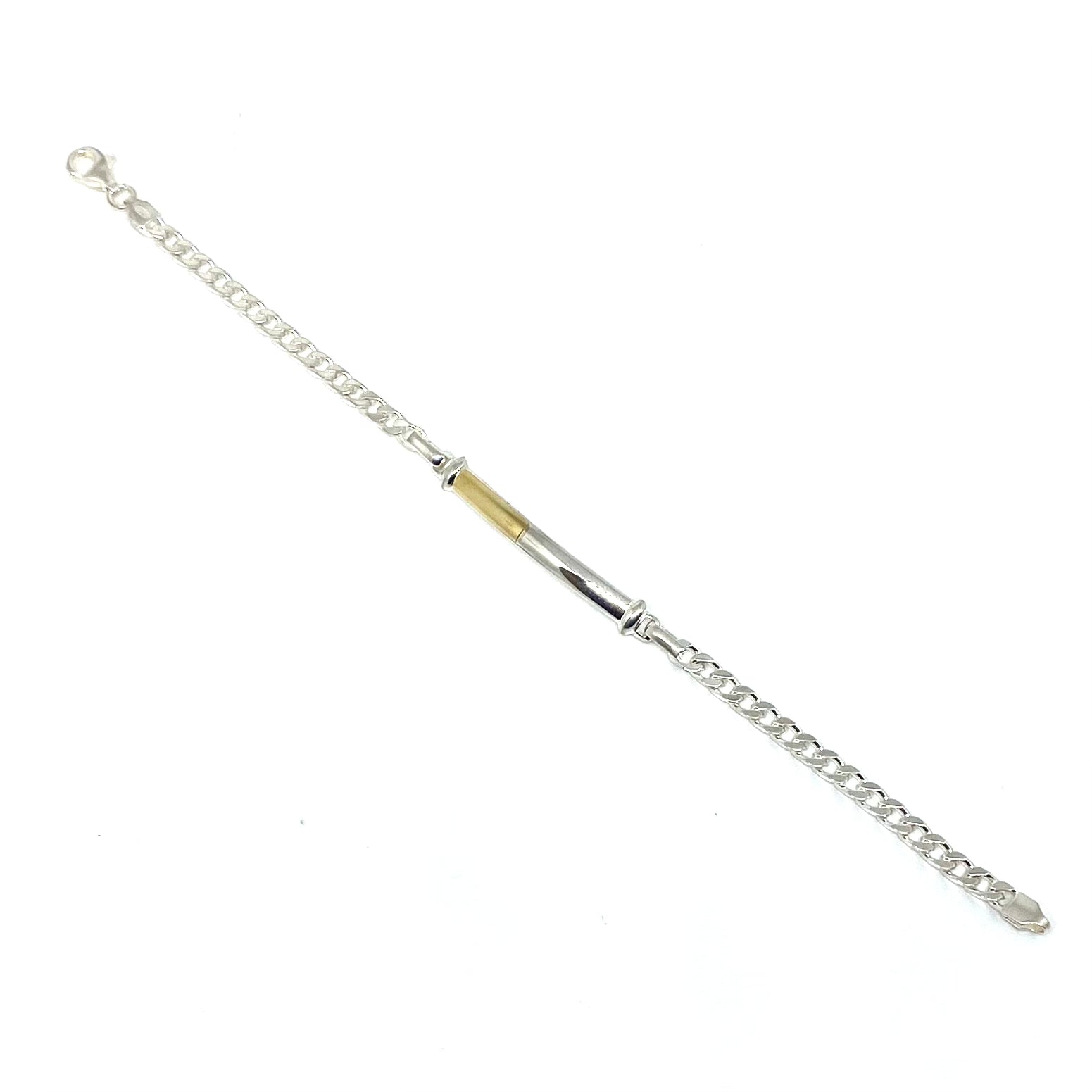 Bracciale Uomo - Oro 750 Argento 925