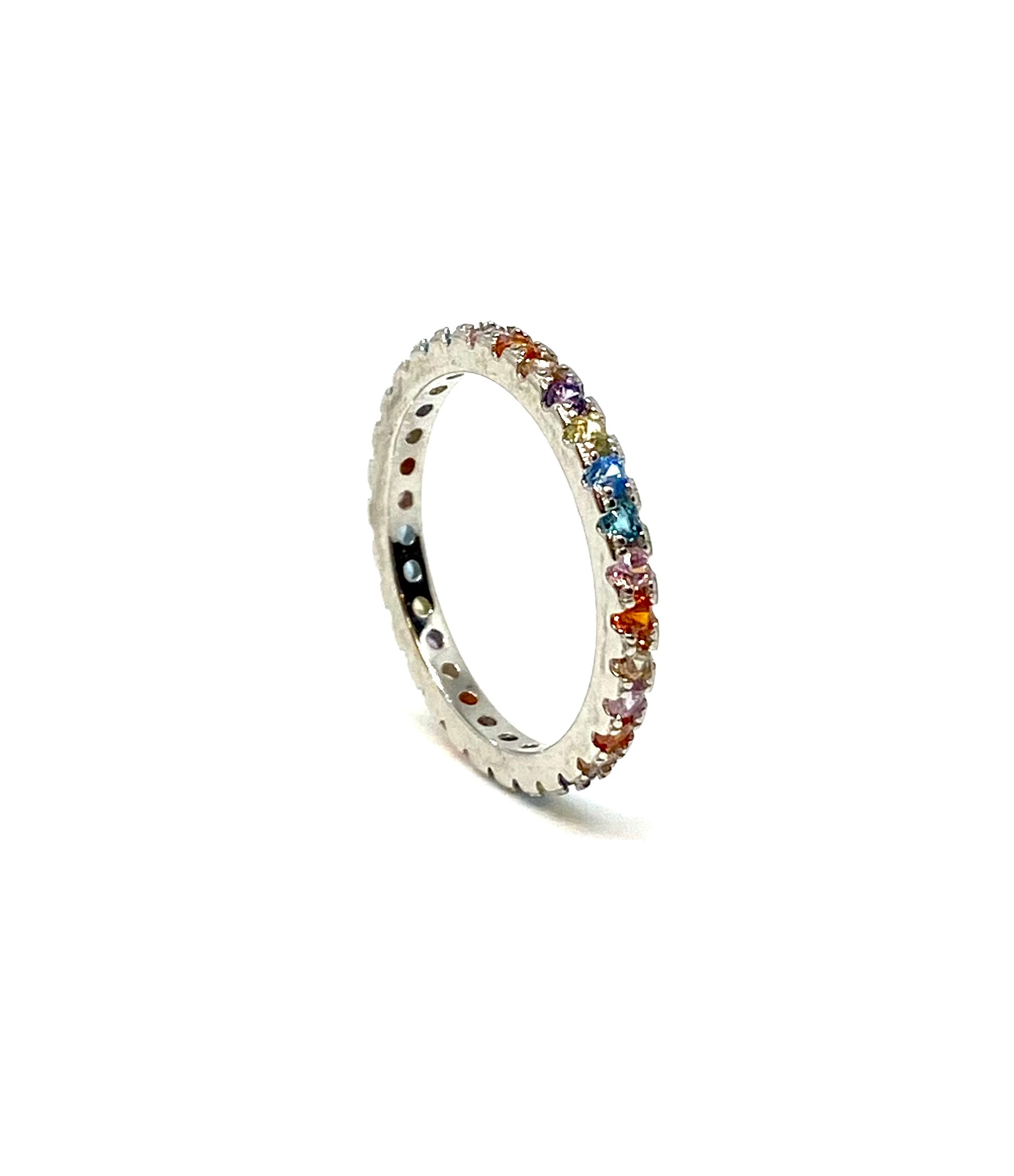 Veretta Rainbow - Argento Rodiato
