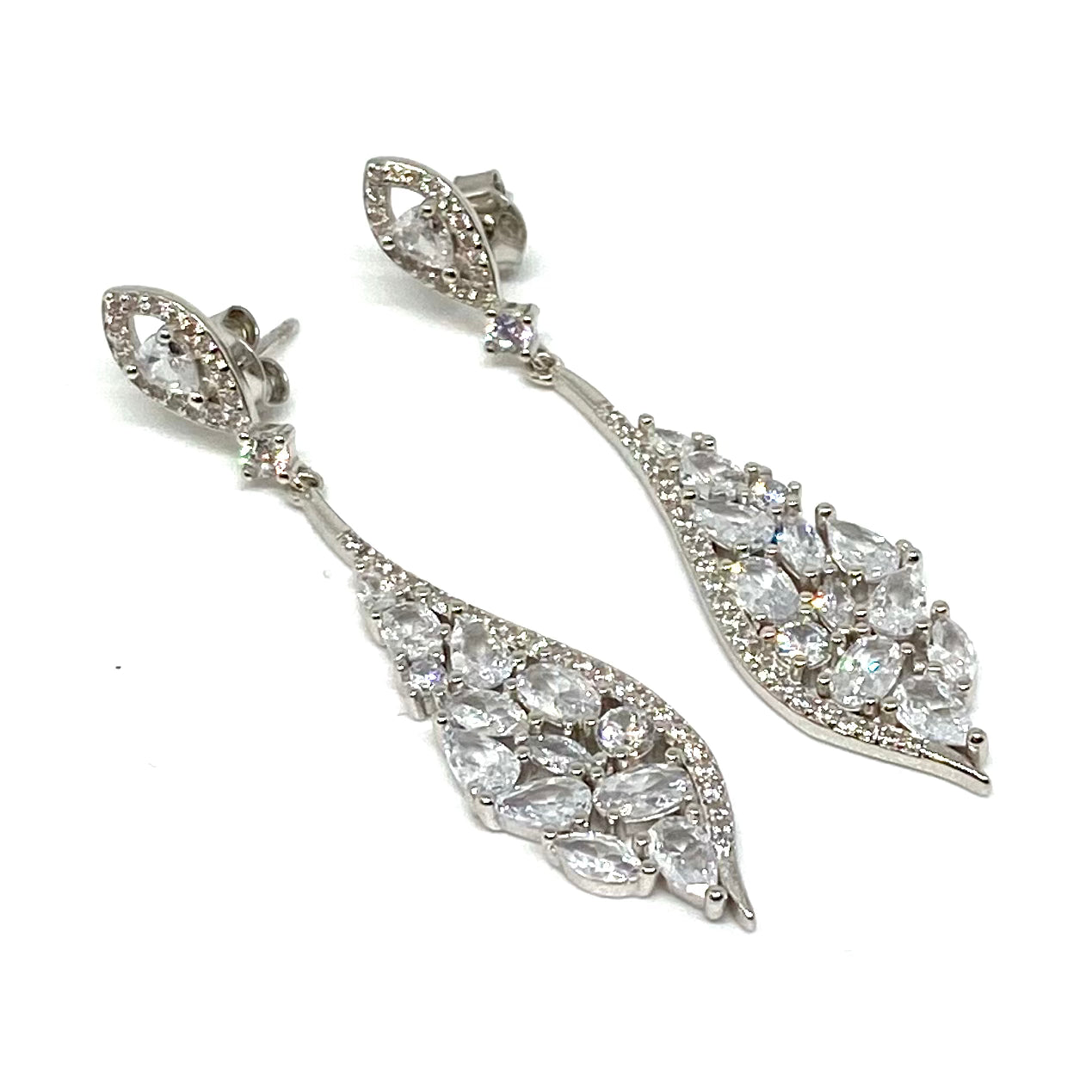 Orecchini Pendenti Foglia