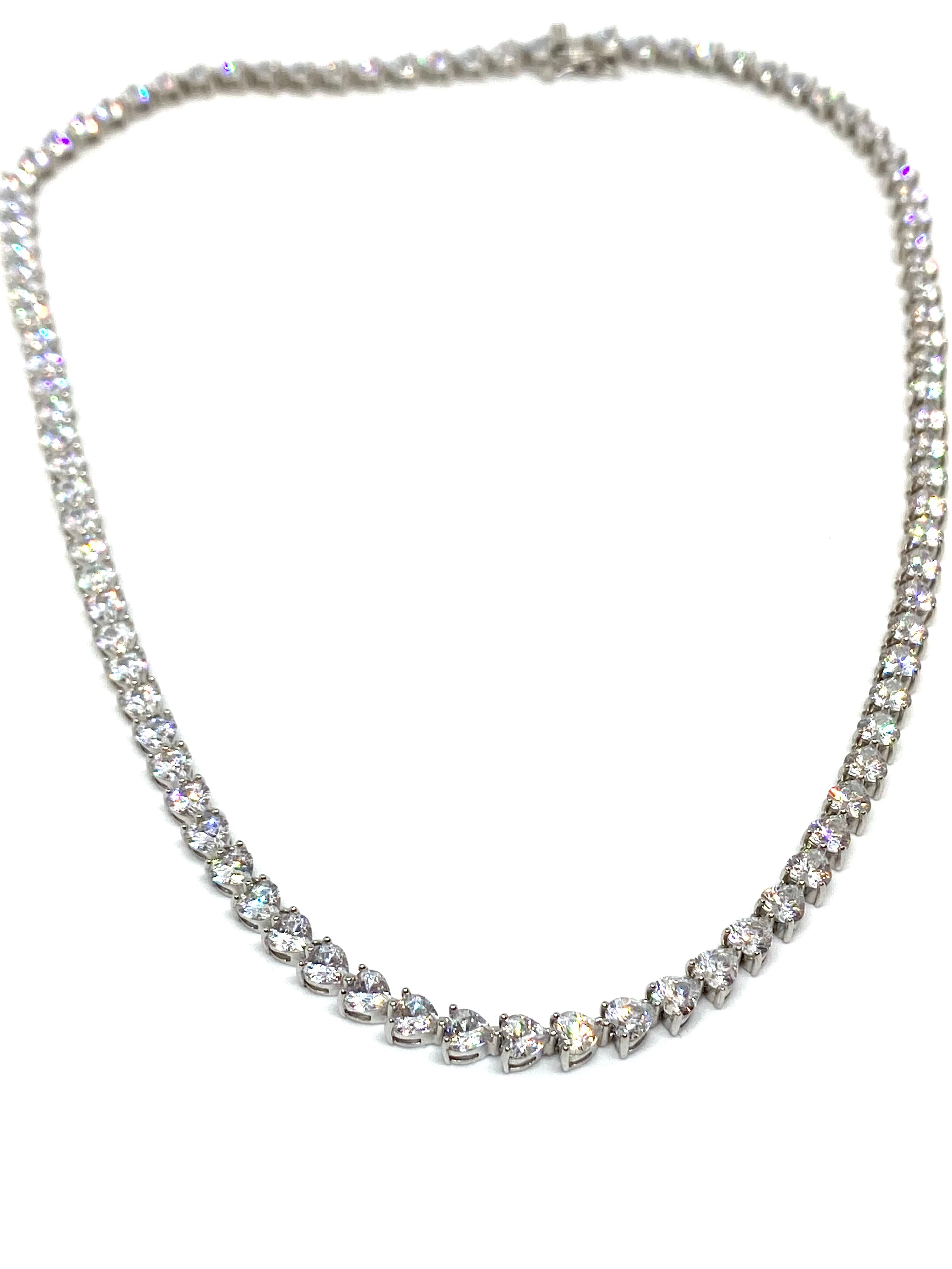 Collana Tennis di Cuori