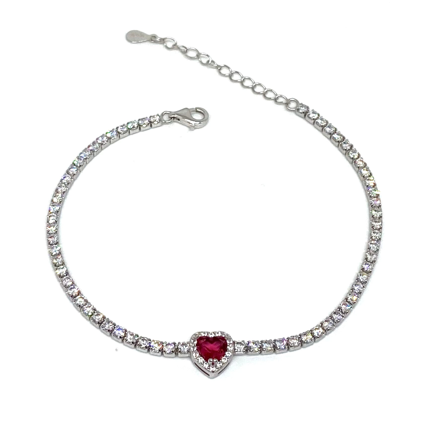 Bracciale Tennis Cuore Prince