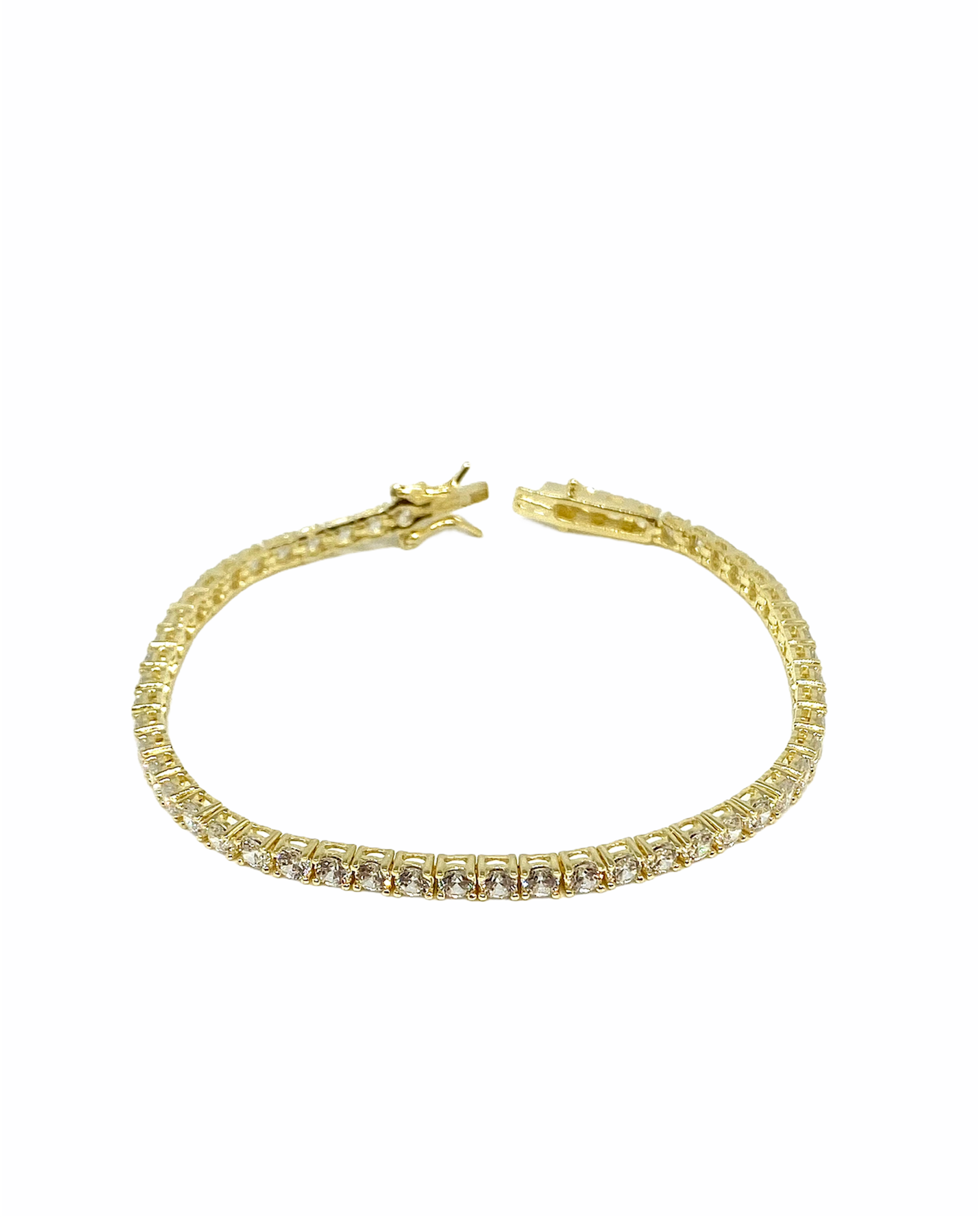 Bracciale Tennis Gold - 3MM