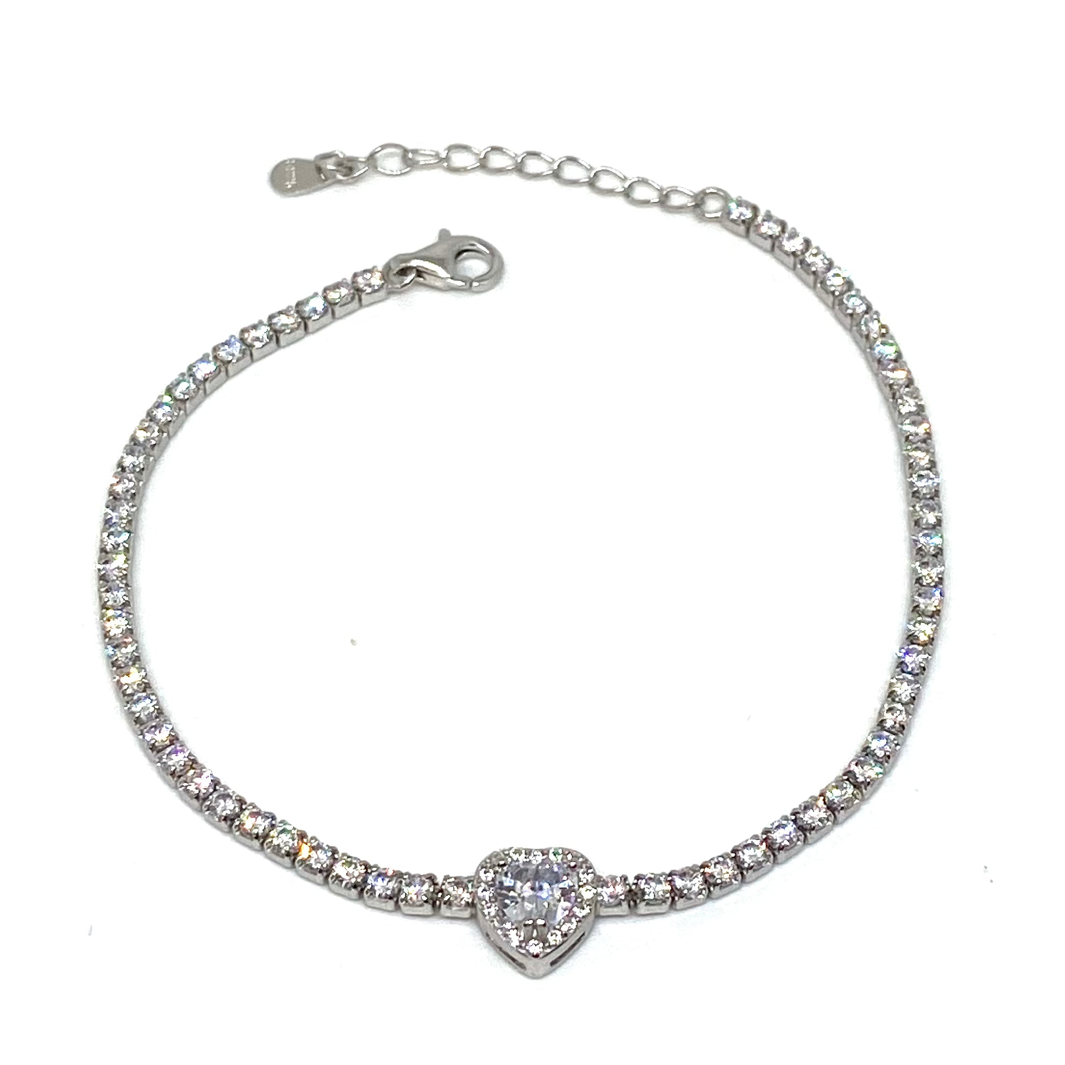 Bracciale Tennis Cuore Prince