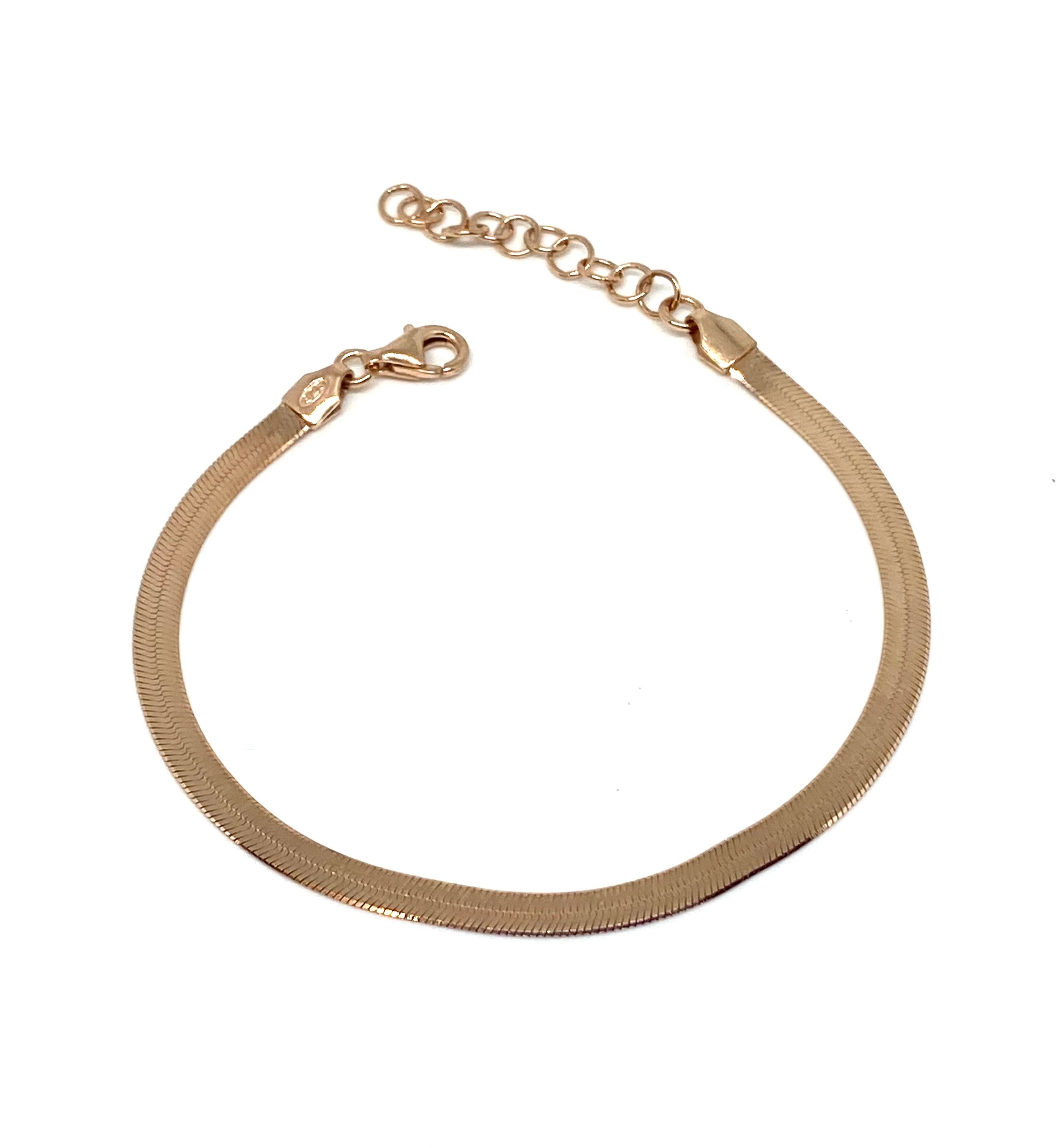 Bracciale Snake - Piatto