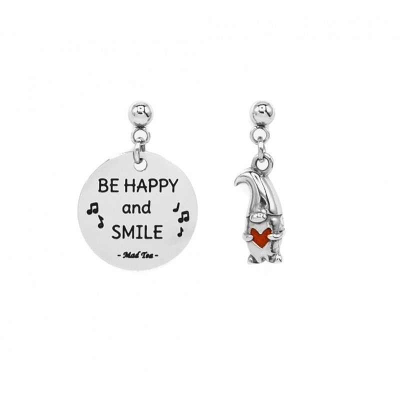 Orecchini "Be Happy and Smile"