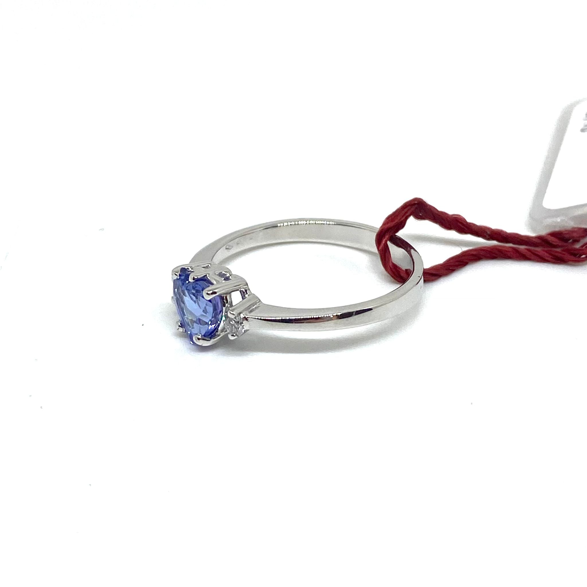 Anello Tanzanite Cuore