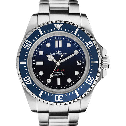 Orologio Lorenz Classico Diving Abyss - Subacqueo Professional Uomo
